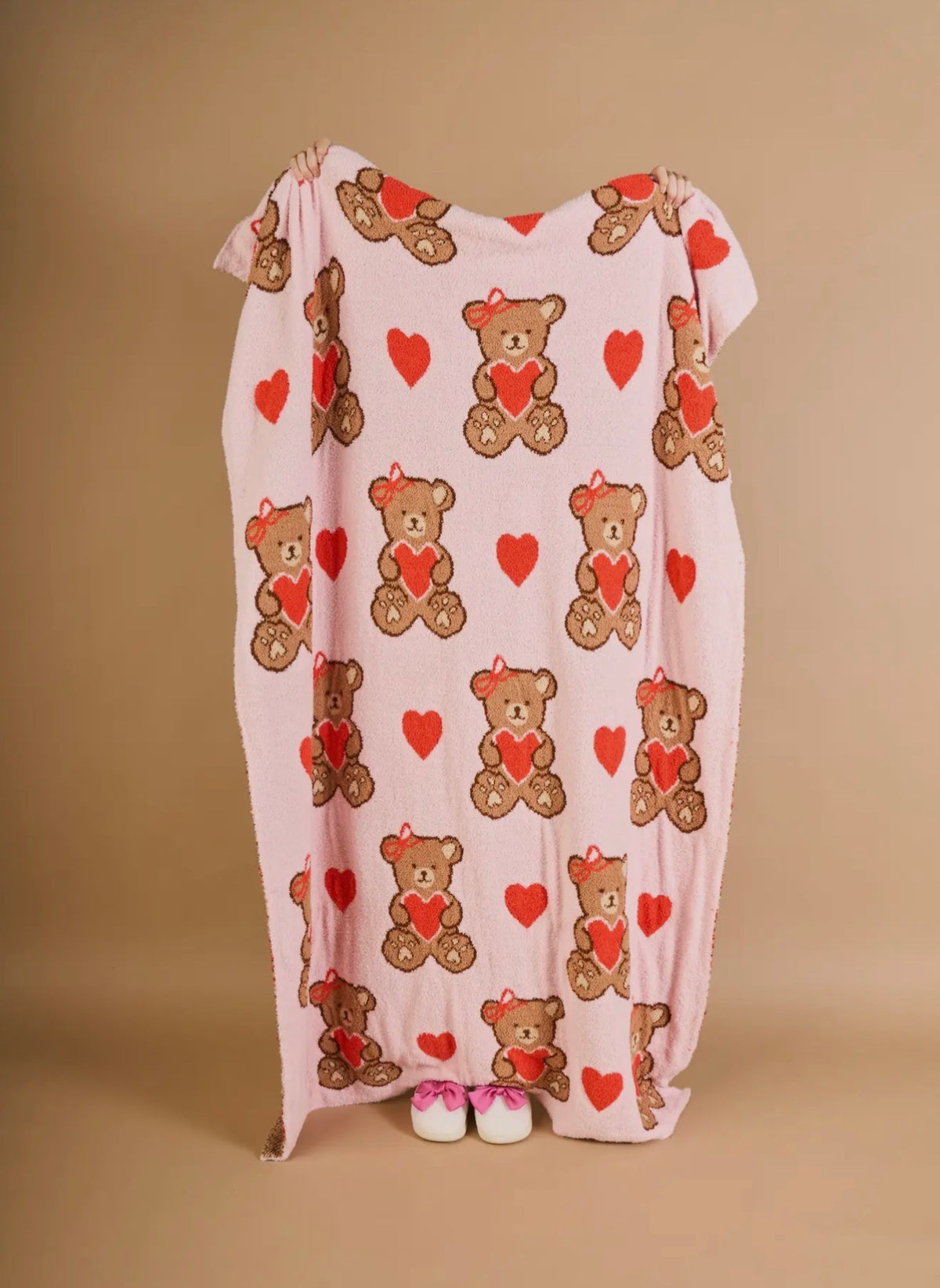 Cozy Dreams Luxe Blanket Teddy Bear Hug