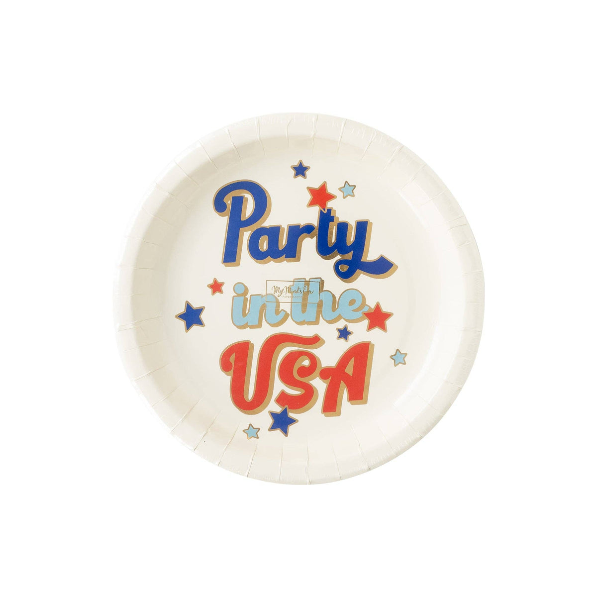 Party in the USA Plate Set