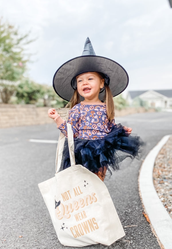 Witch Name Canvas Tote