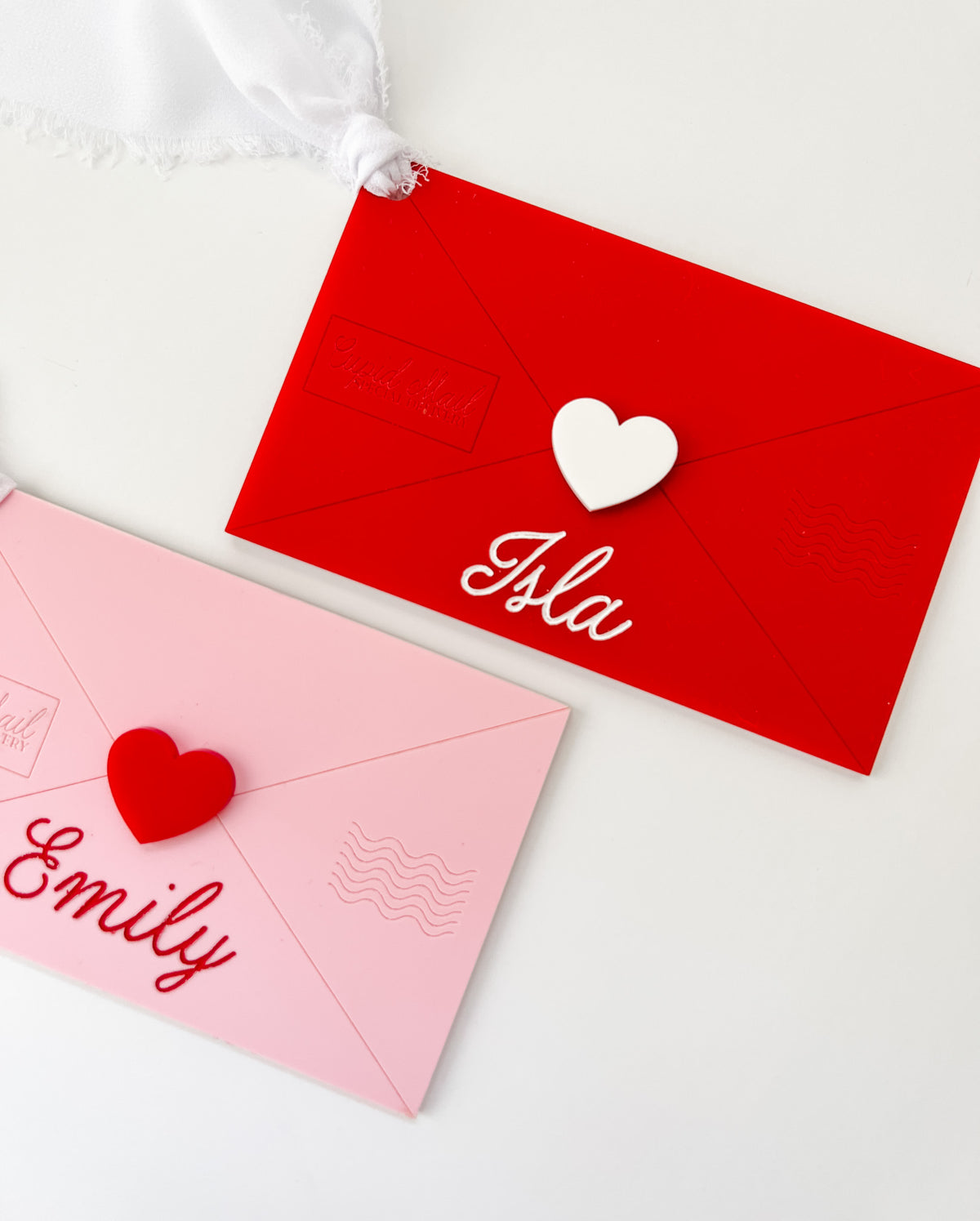 Personalized Acrylic Love Letter Tag