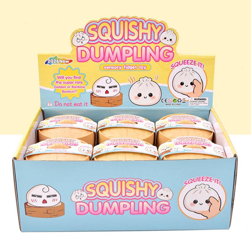 Mystery Squishy Glitter Dumpling