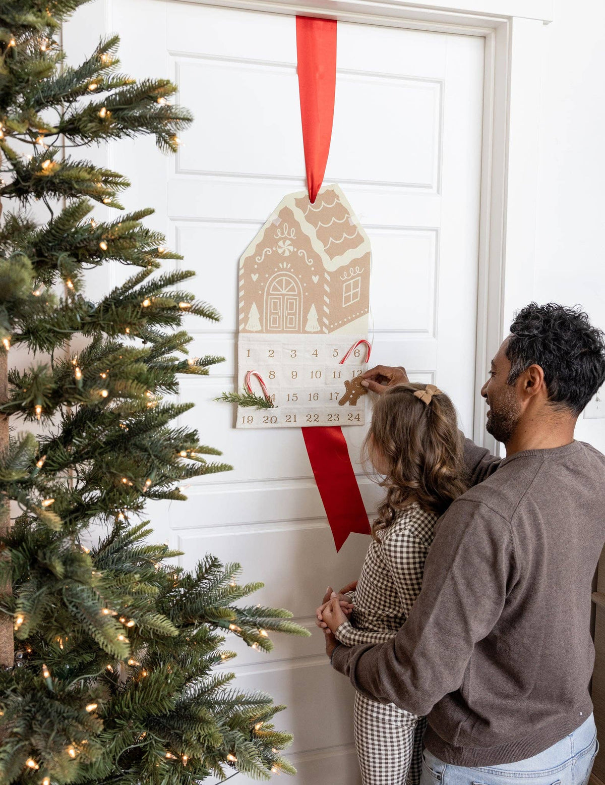 Gingerbread House Canvas Advent