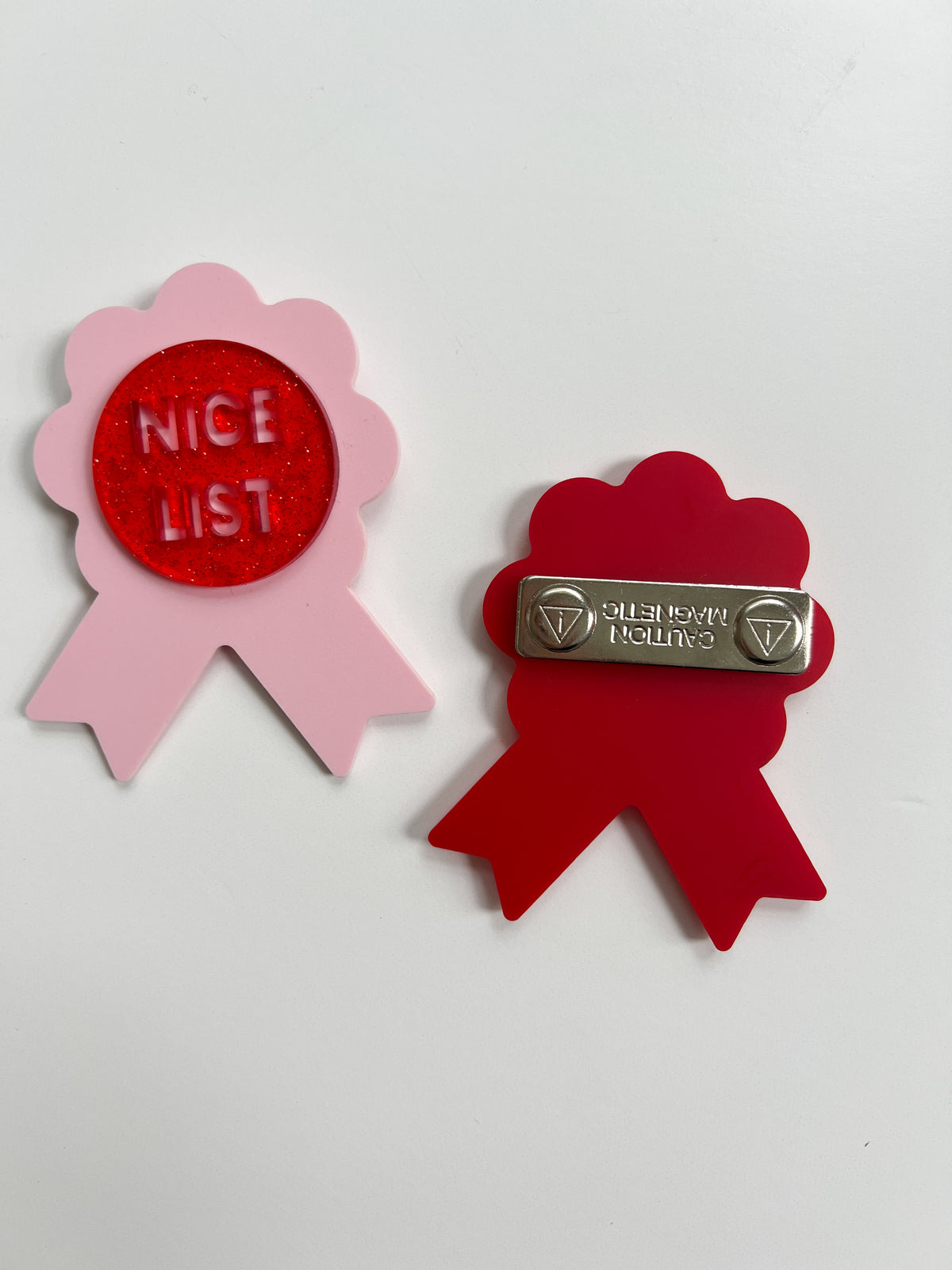 Nice List Magnetic Badge