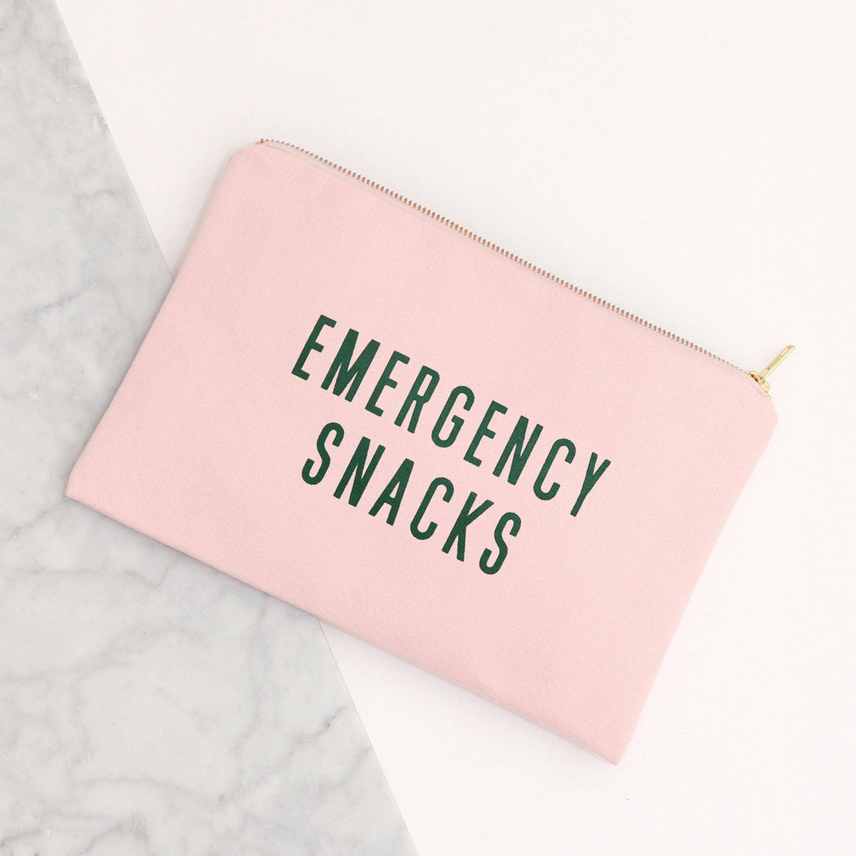 Emergency Snacks - Blush Pink Pouch