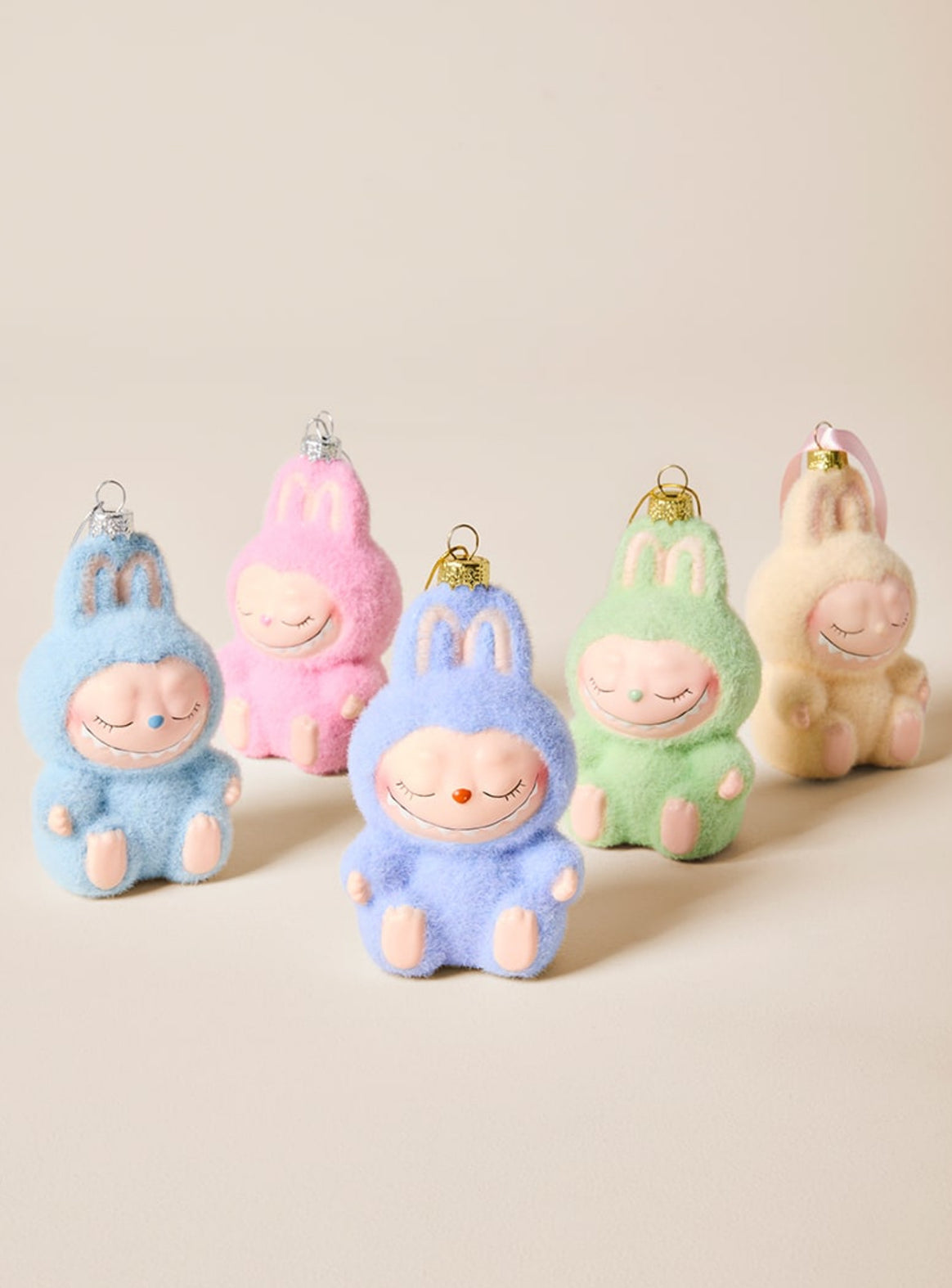 Sleeping Monster Glass Ornament Surprise