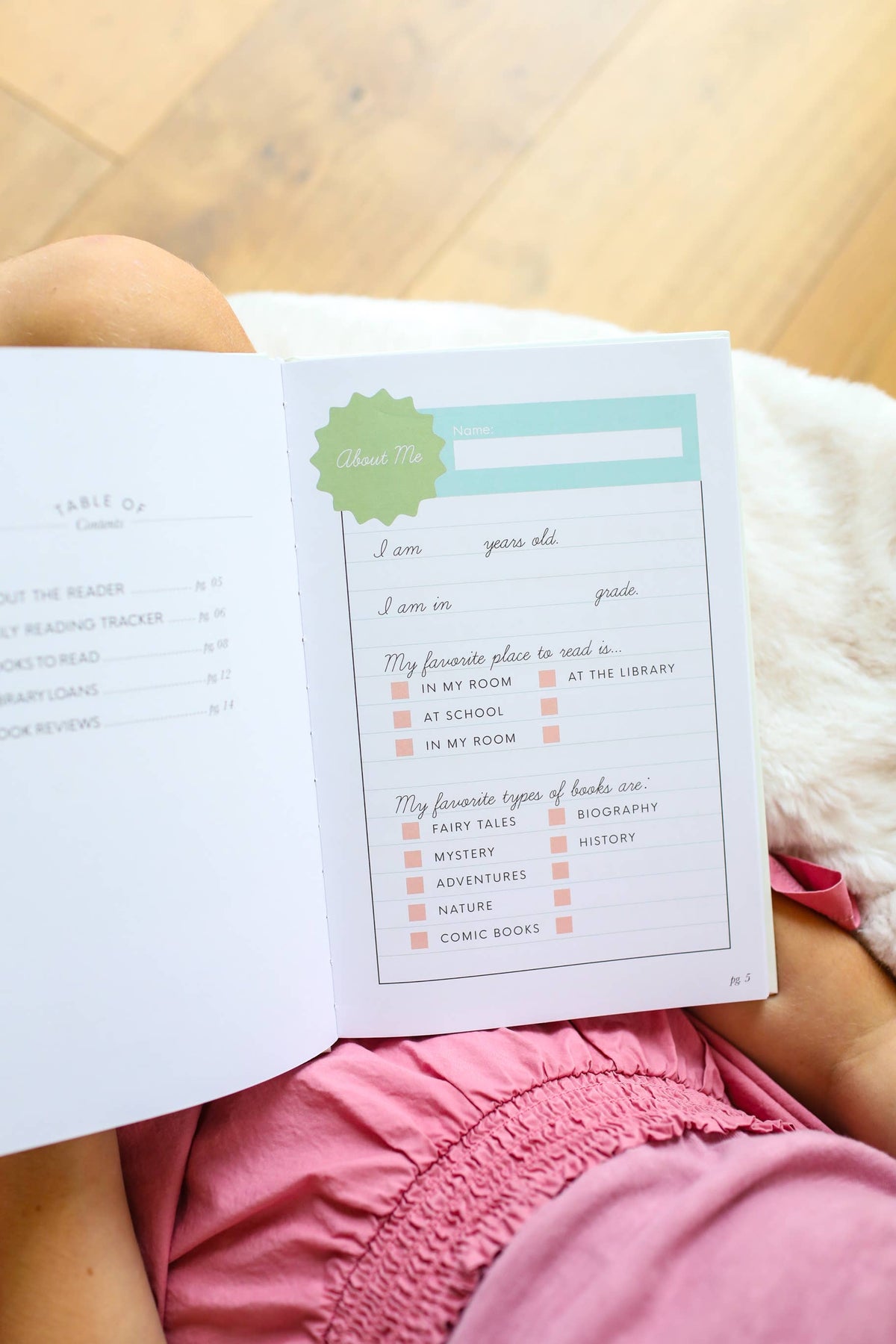 Reading Journal for Kids: For the Love of Books