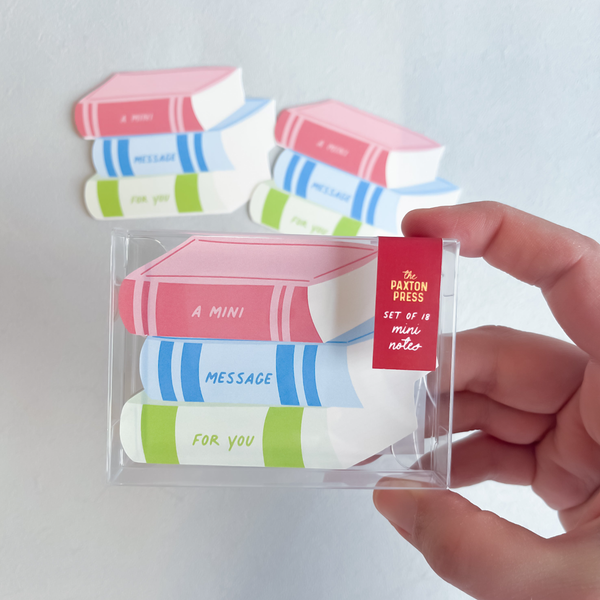 Mini Mail - Stack of Books - Little Color Company