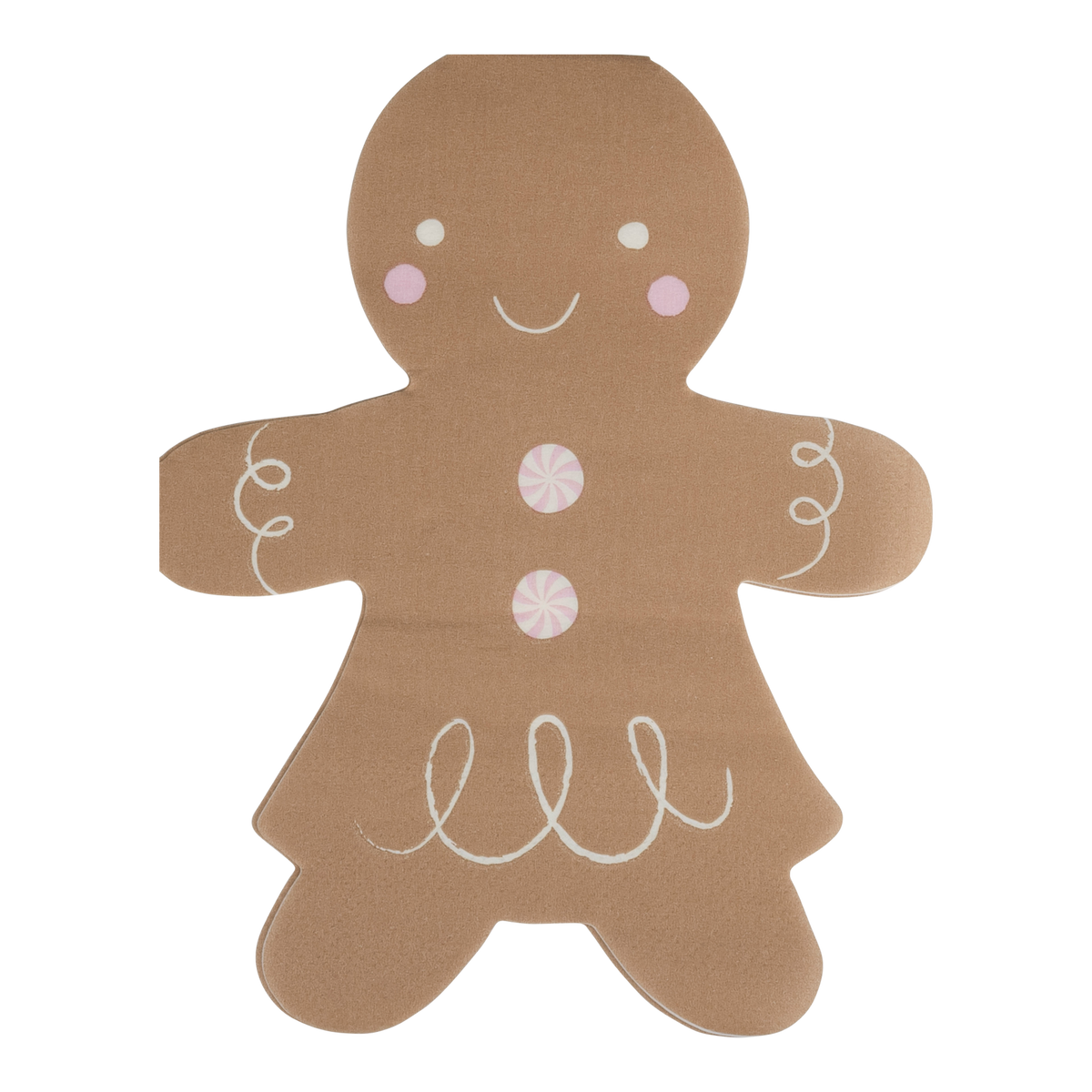 Gingerbread Girl 5x6 Napkin