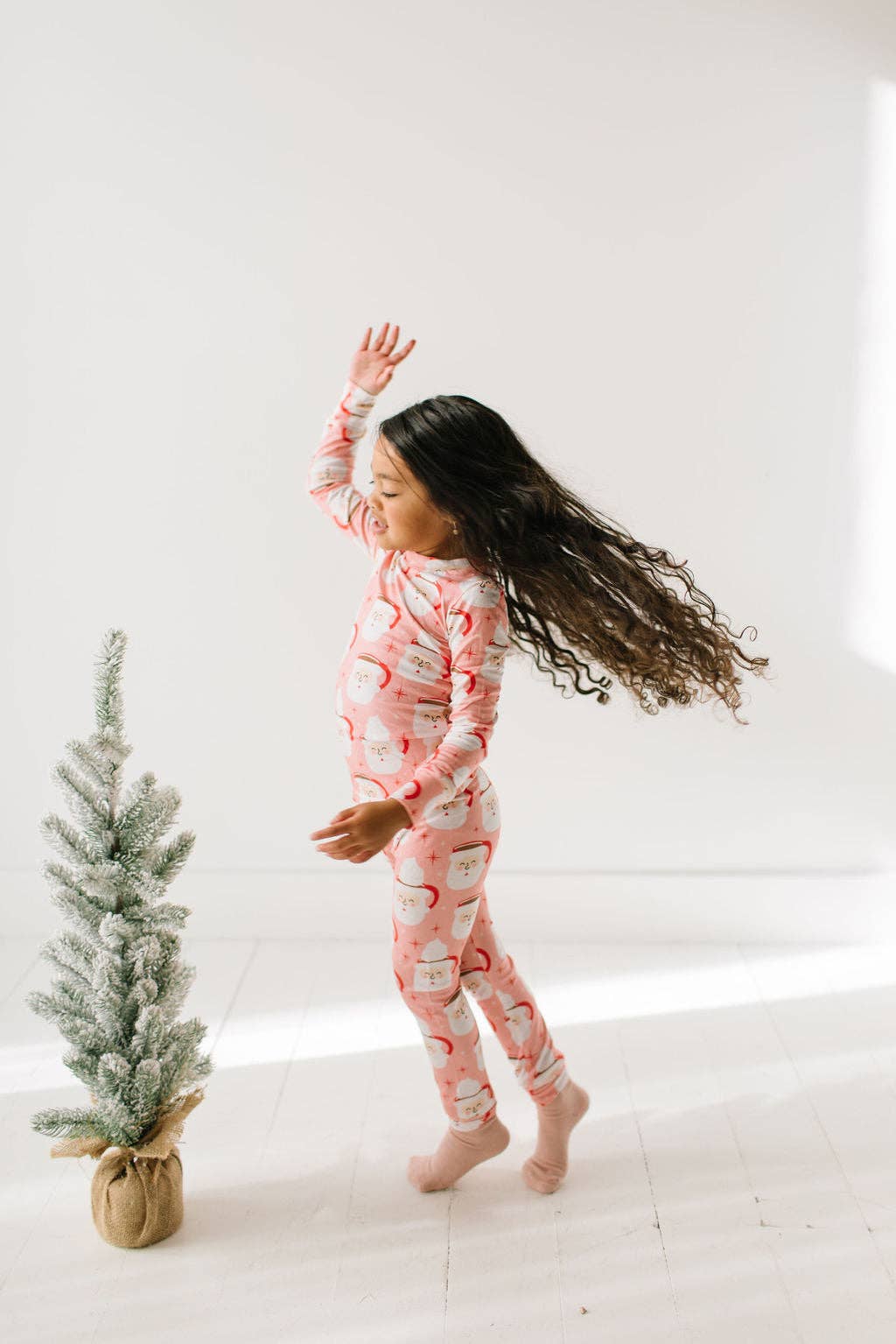 2 piece Bamboo Pajama in Santa Cocoa Preorder