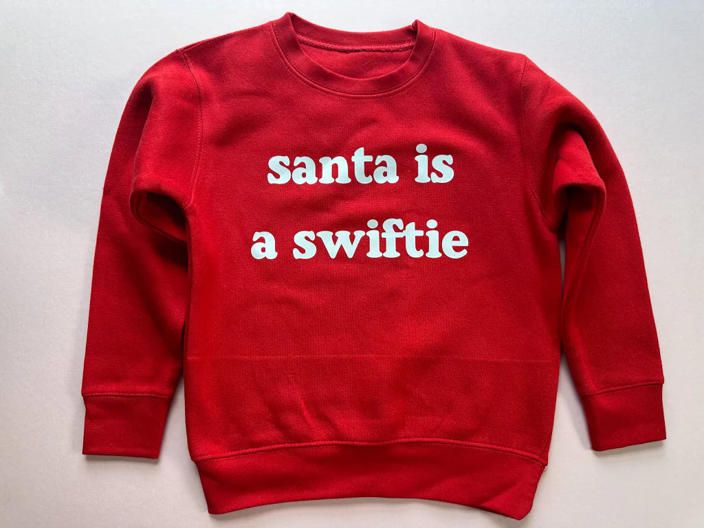 Santa is a Swiftie Pullover (Kids and Adults)