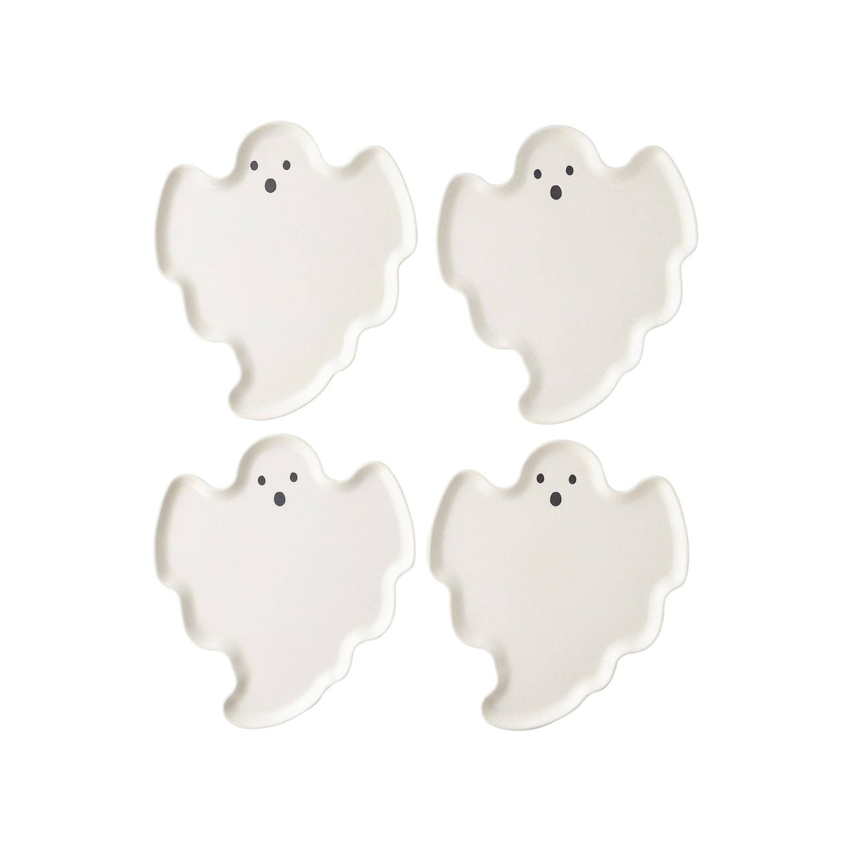 Bamboo Ghost Reusable Plate Set (4)