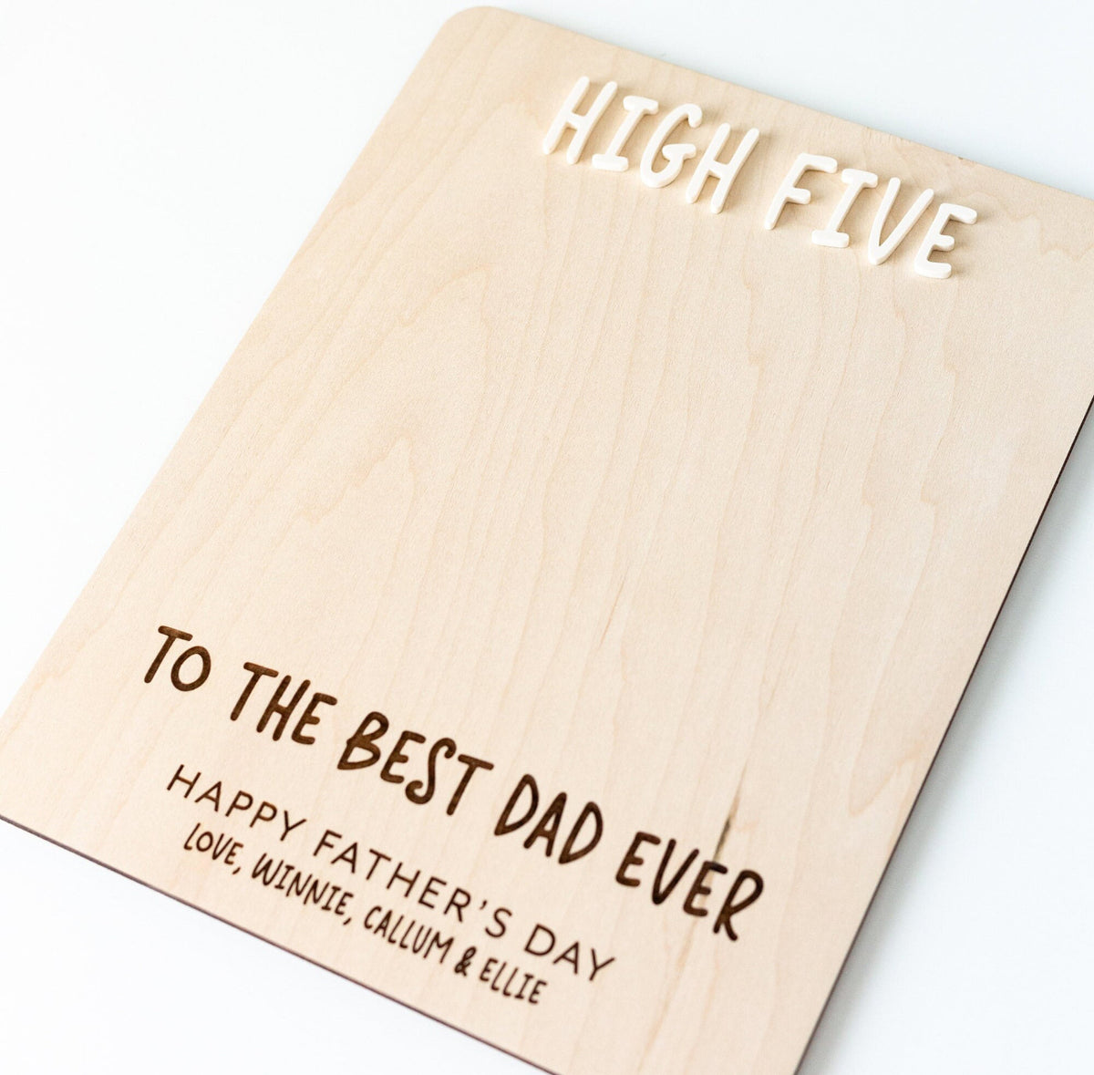 High Five Handprint Sign