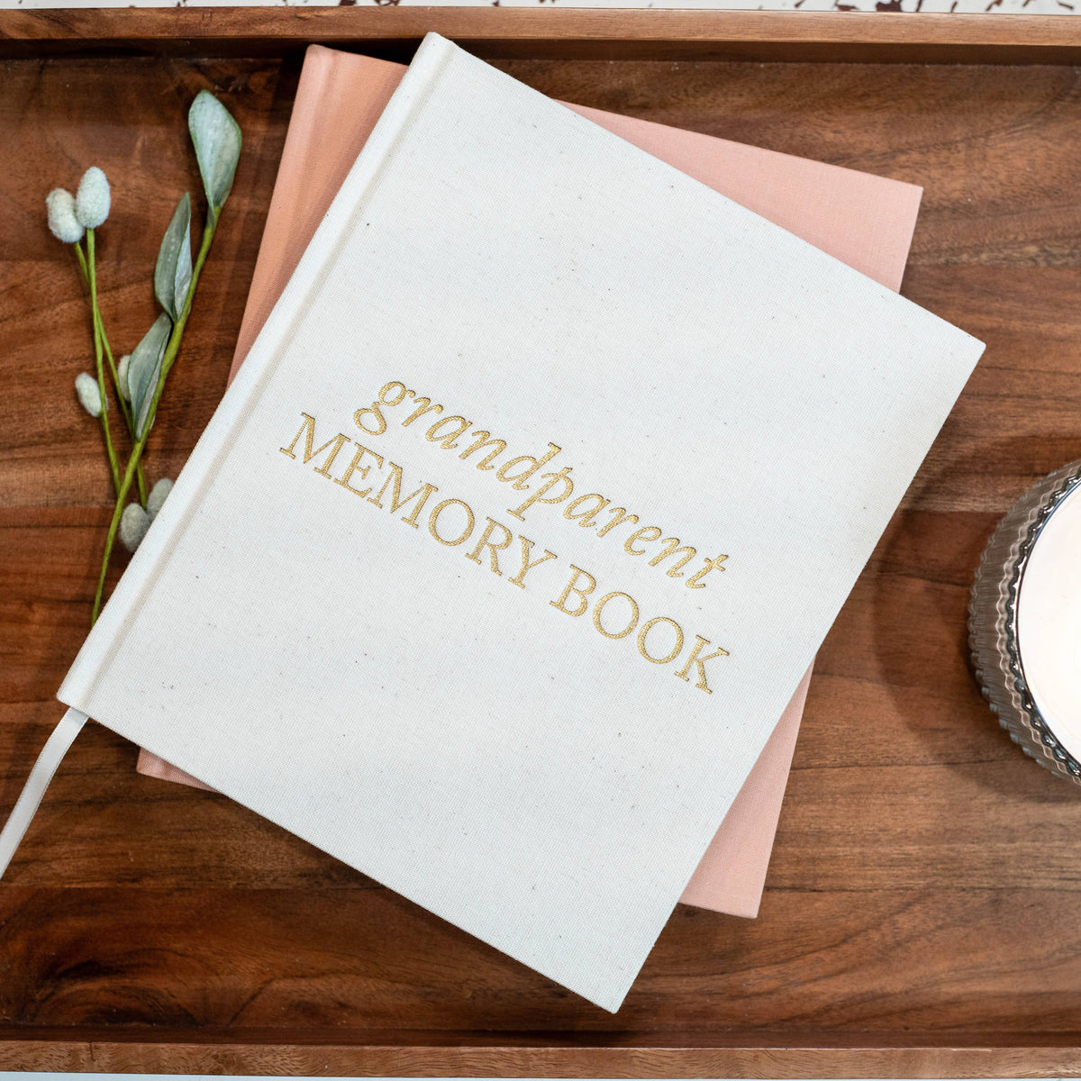 Grandparent Memory Book &amp; Photo Album | Mother&#39;s Day Gift