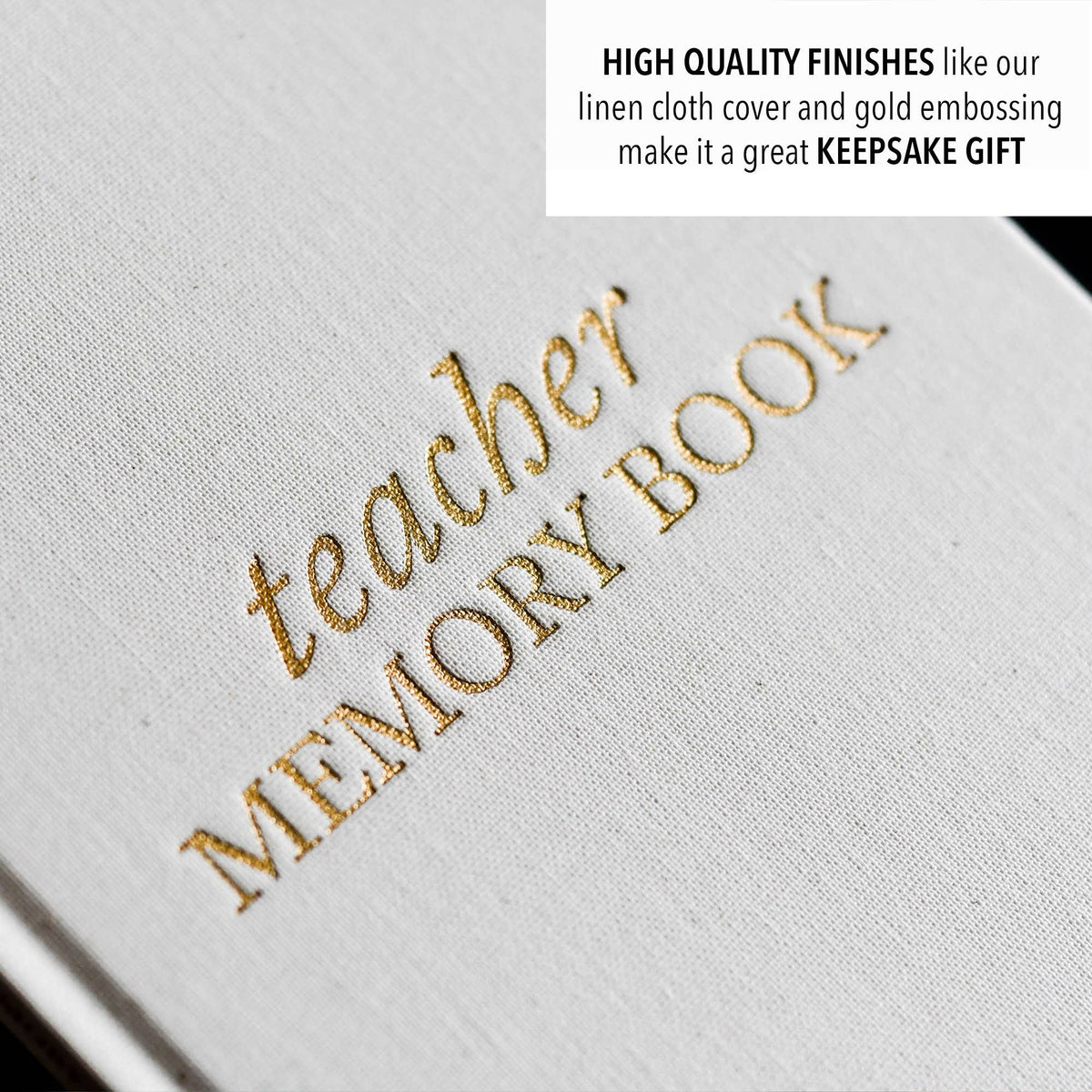 Teacher Memory Book | Teacher Notebook Journal and Gift