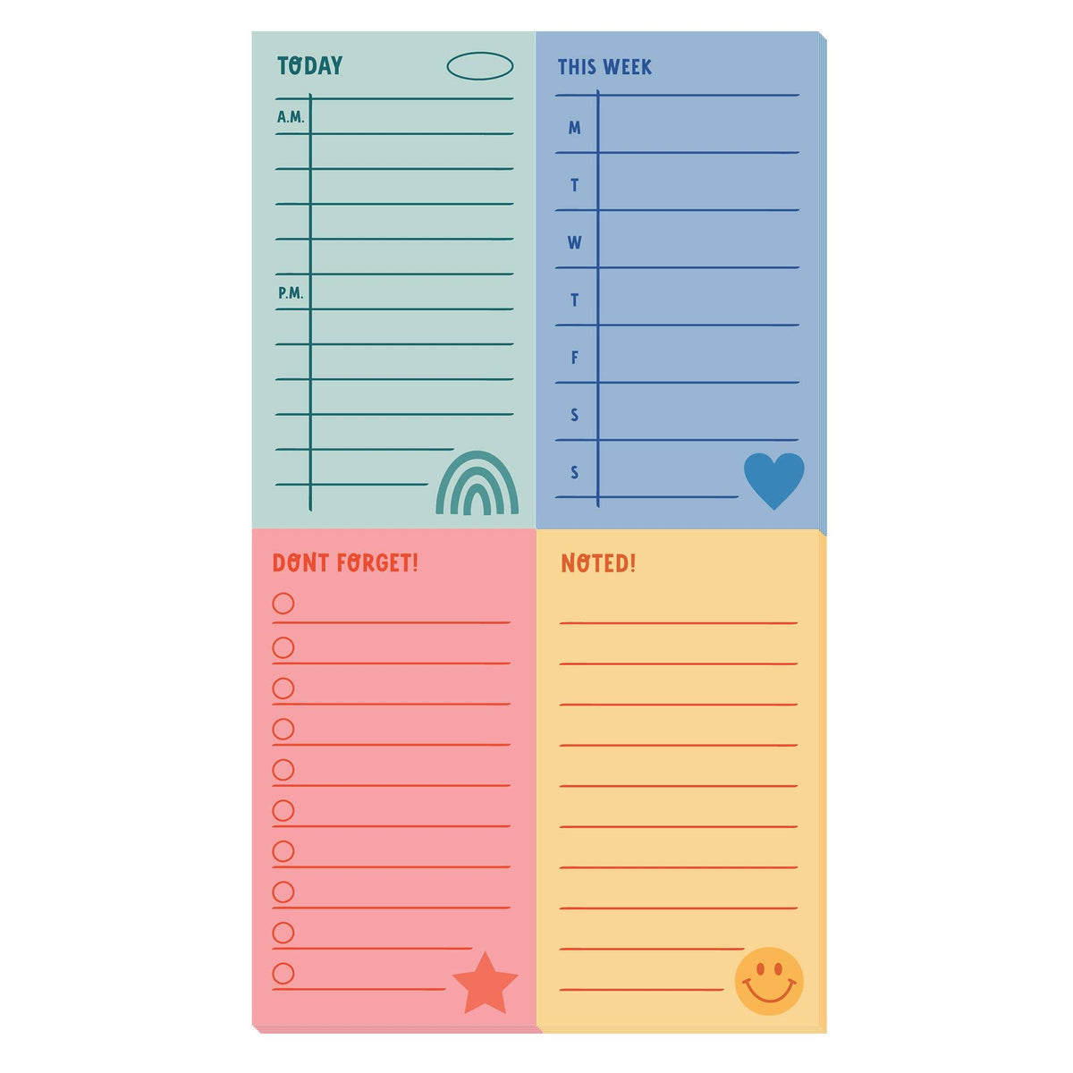 Task Tamer&#39;s Memo Pad Set