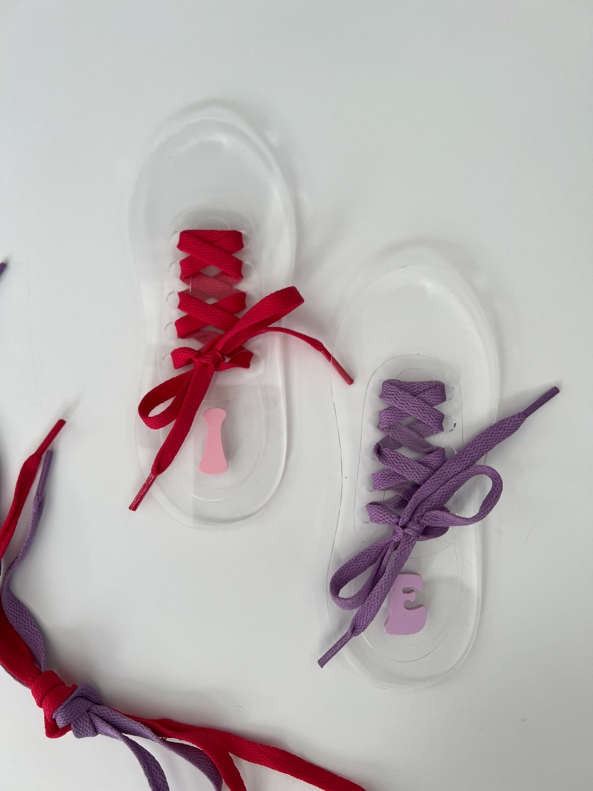 Personalized Acrylic Learn to Tie My Shoes Tool