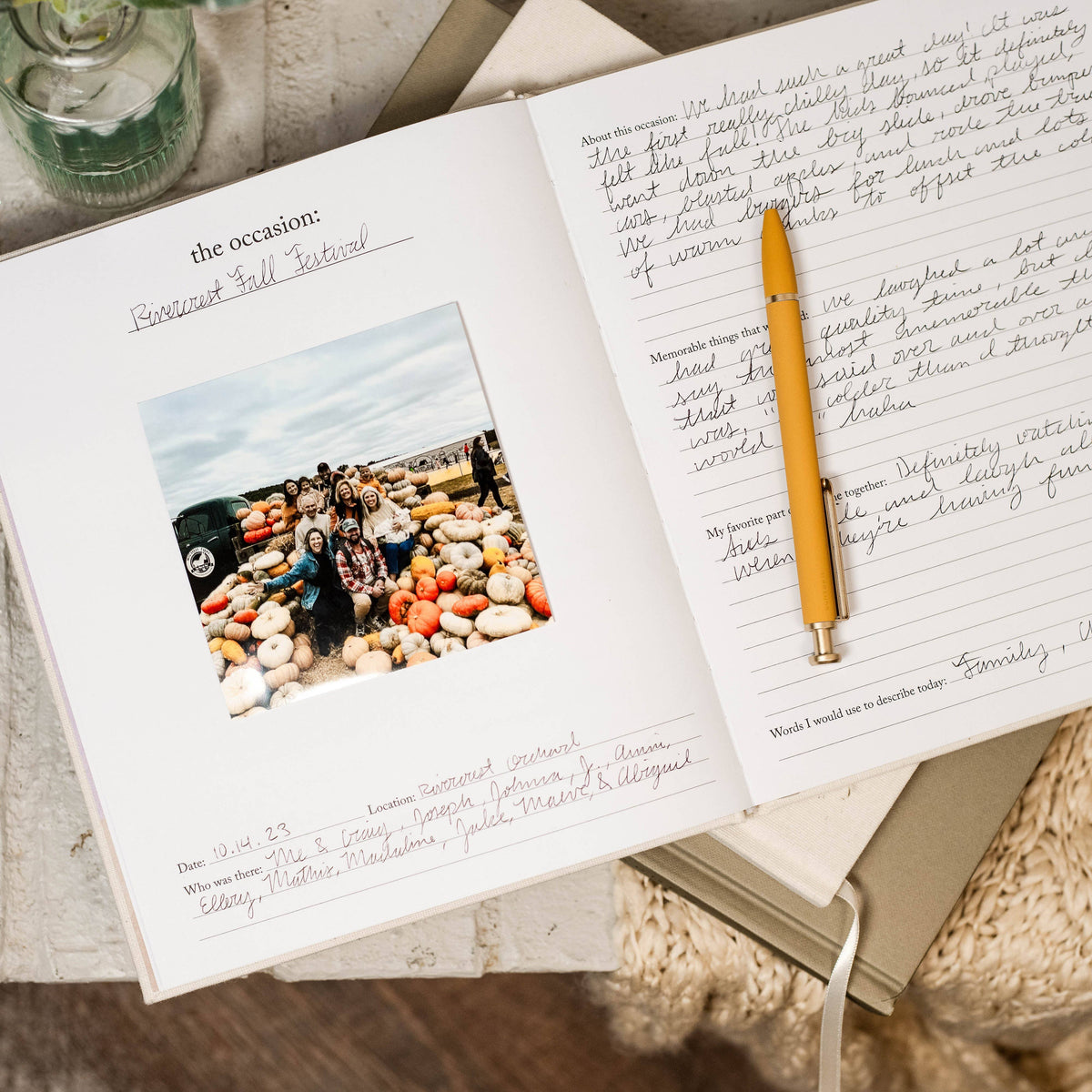 Grandparent Memory Book &amp; Photo Album | Mother&#39;s Day Gift