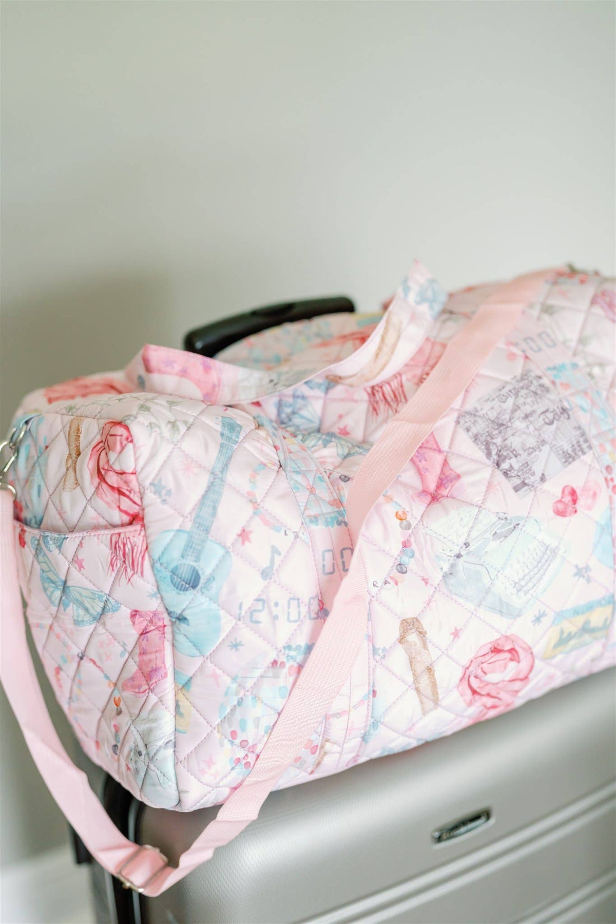 TS Inspired Quilted Duffle