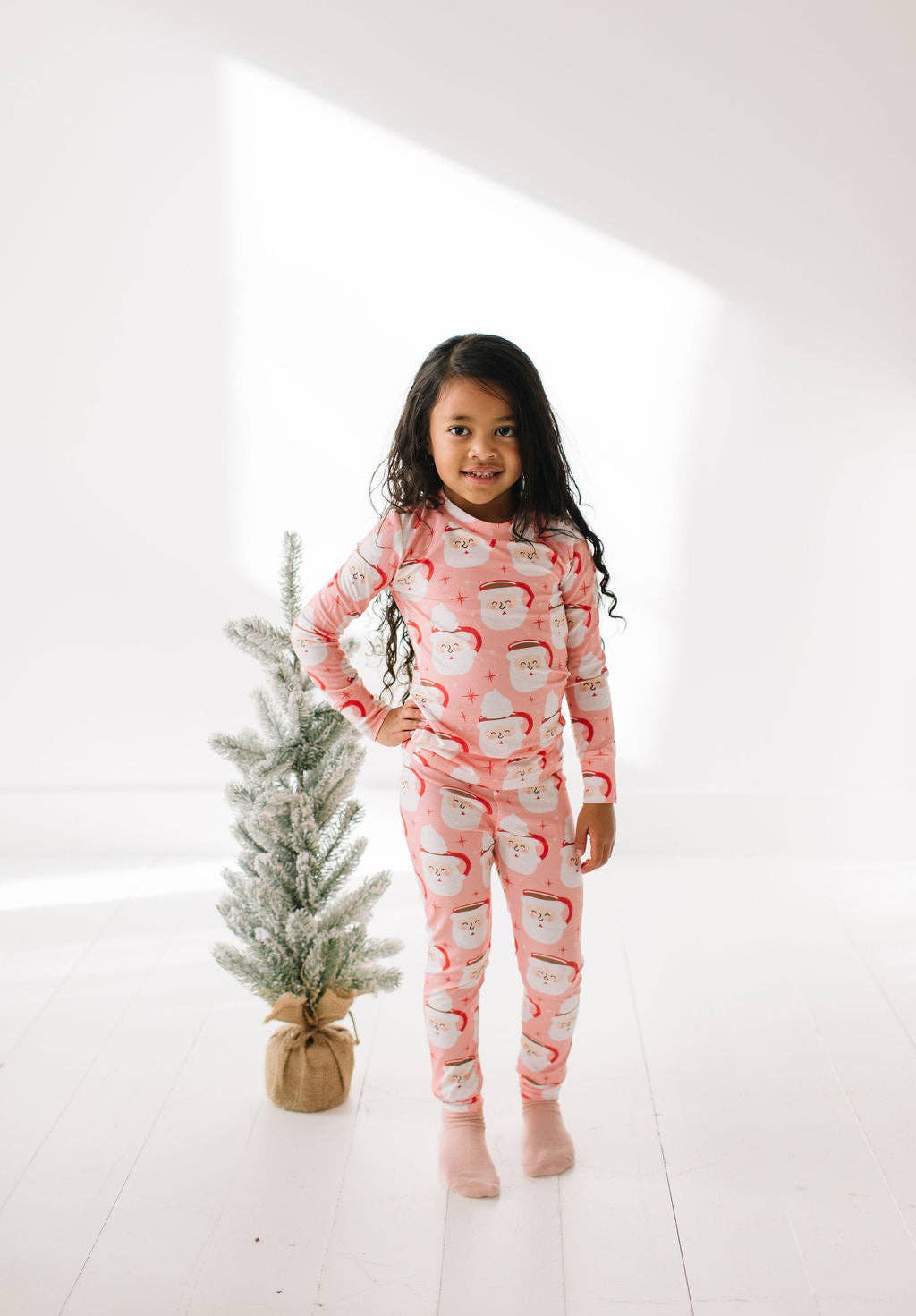 2 piece Bamboo Pajama in Santa Cocoa Preorder