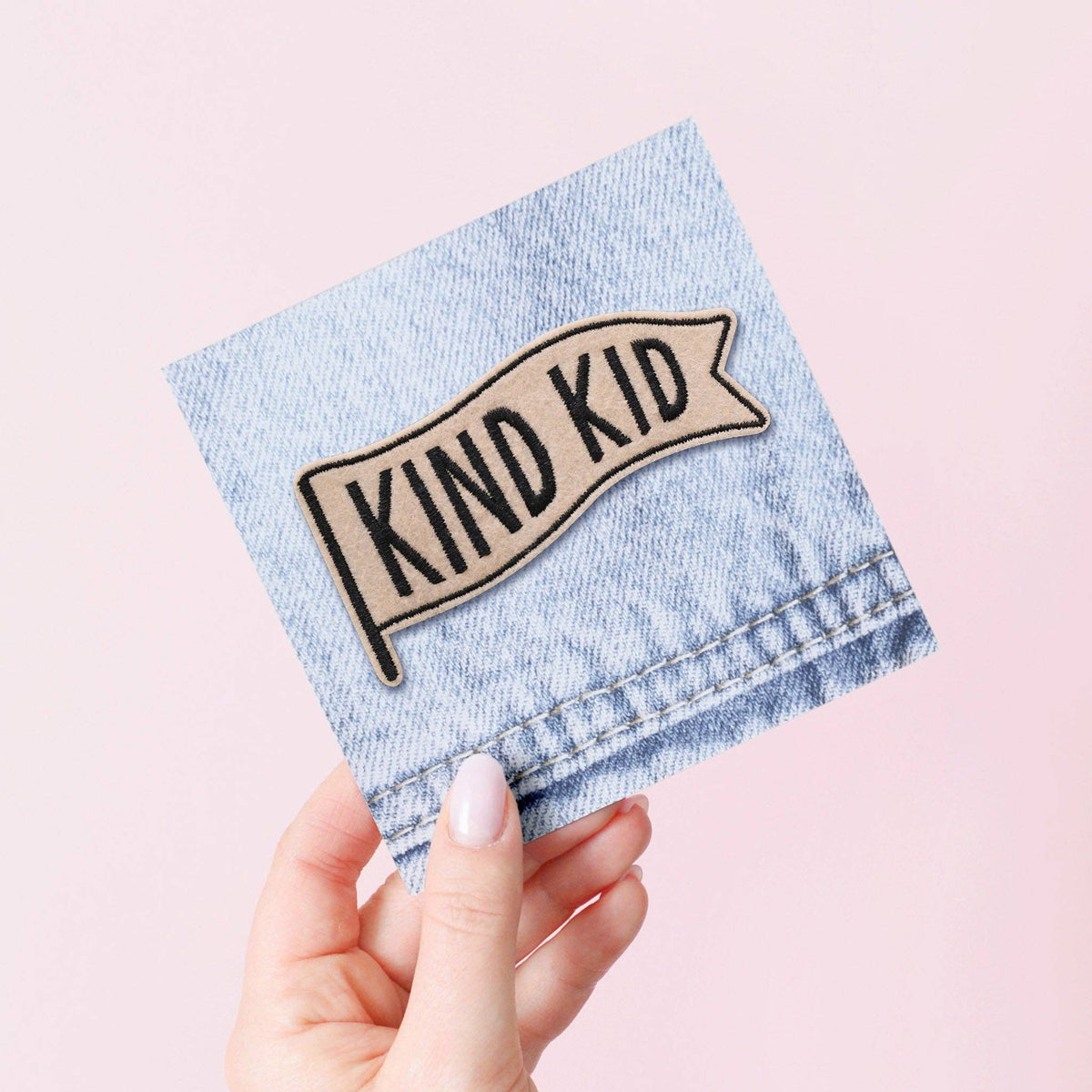 Kind Kid - Embroidered Patch