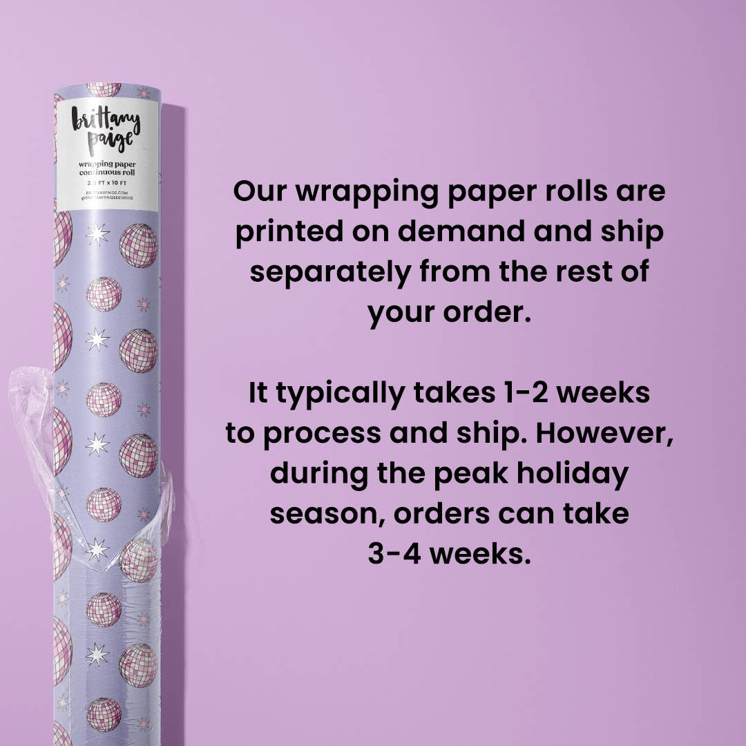 Eras Wrapping Paper Roll