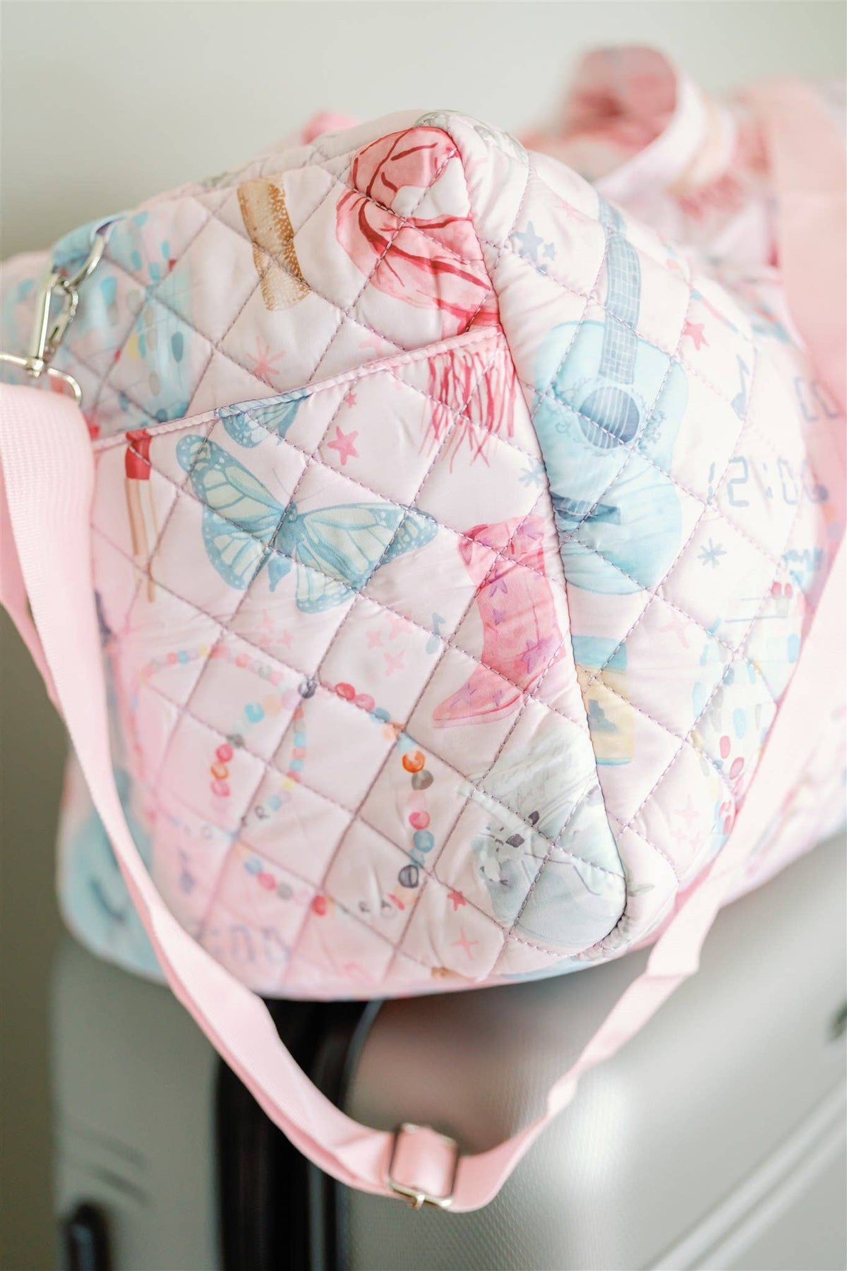 TS Inspired Quilted Duffle