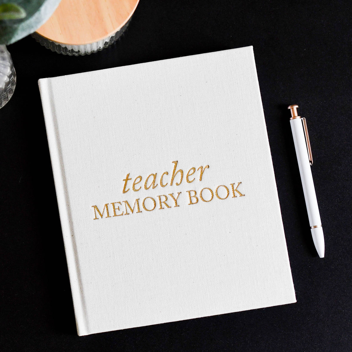 Teacher Memory Book | Teacher Notebook Journal and Gift