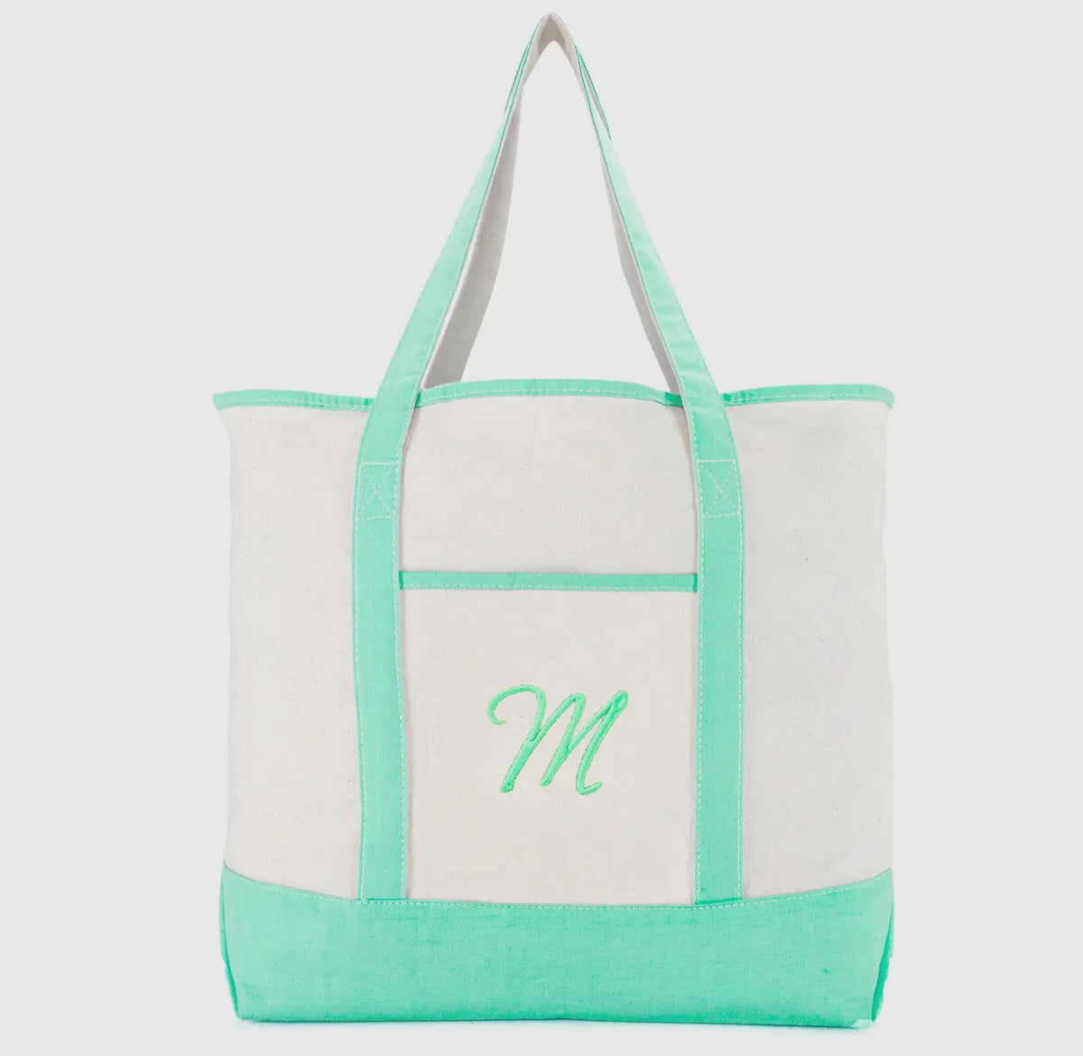 Personalized Canvas Tote 22&quot; Cursive