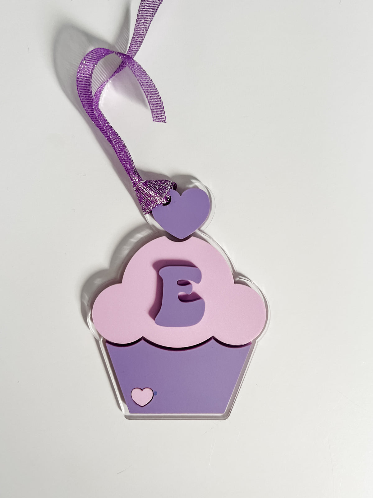 Cupcake Initial Tag