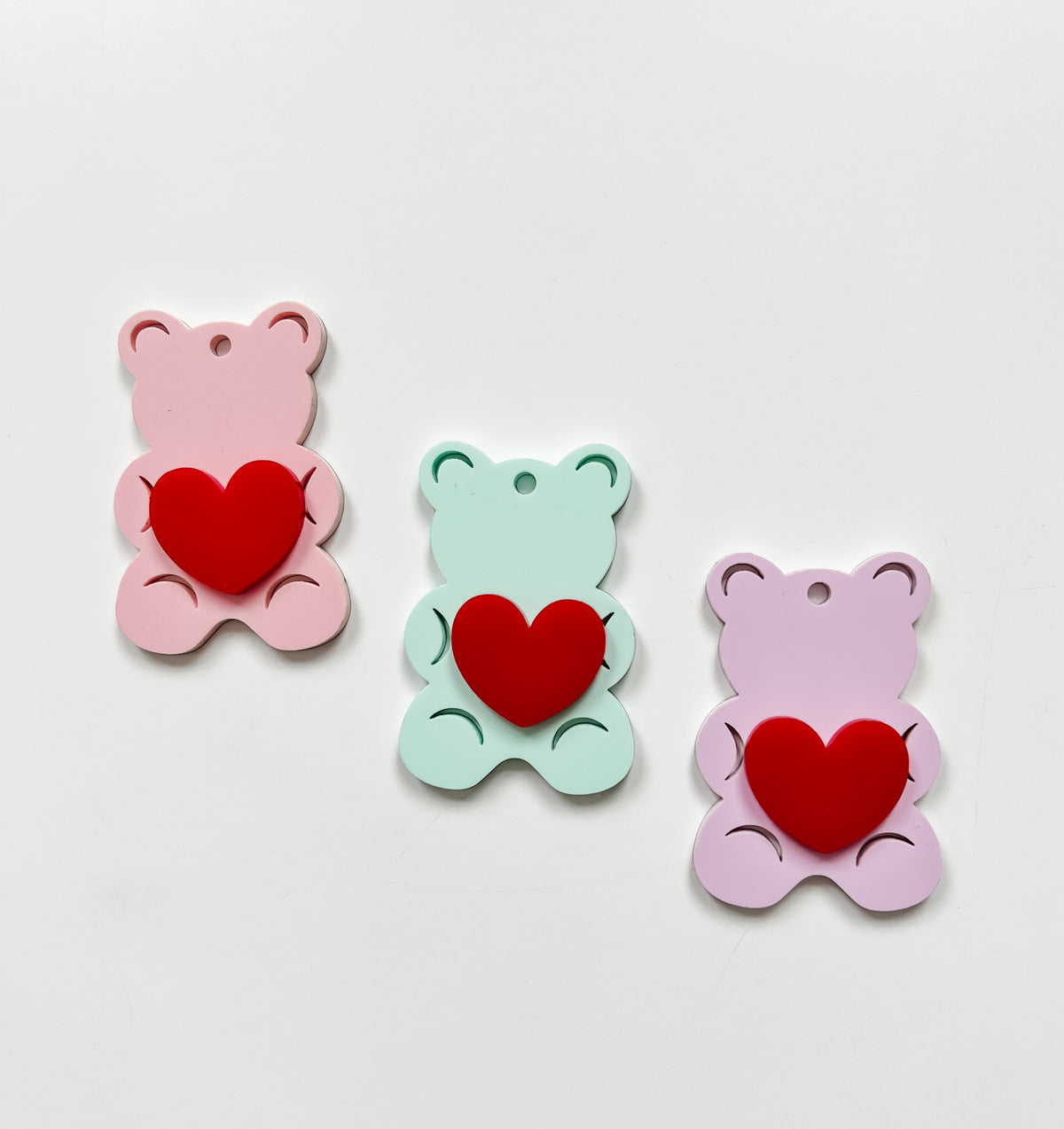Gummy Bear Mini Tag Set- Set of 3