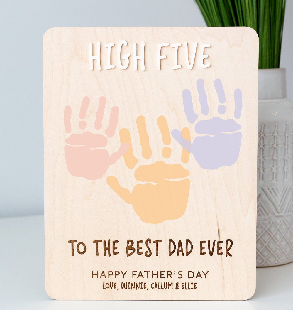 High Five Handprint Sign