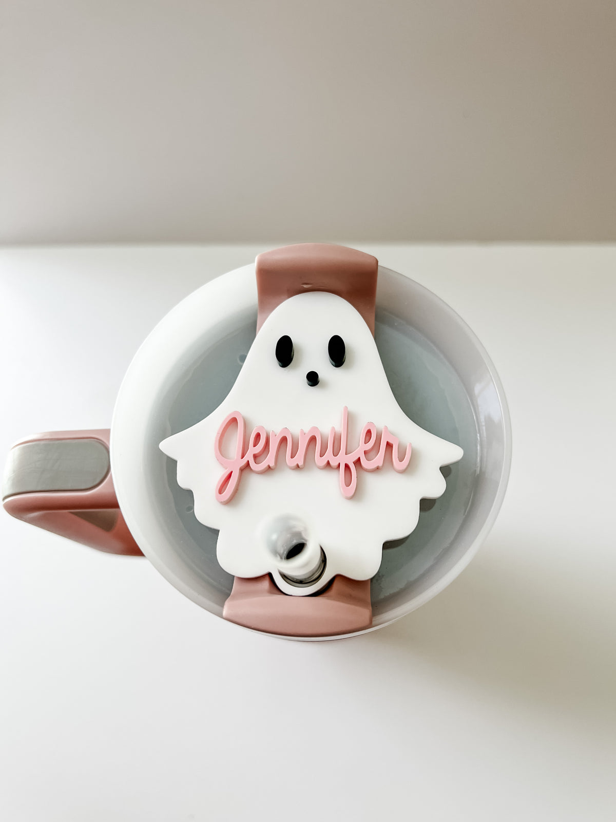 Tumbler Name Plate- Ghost