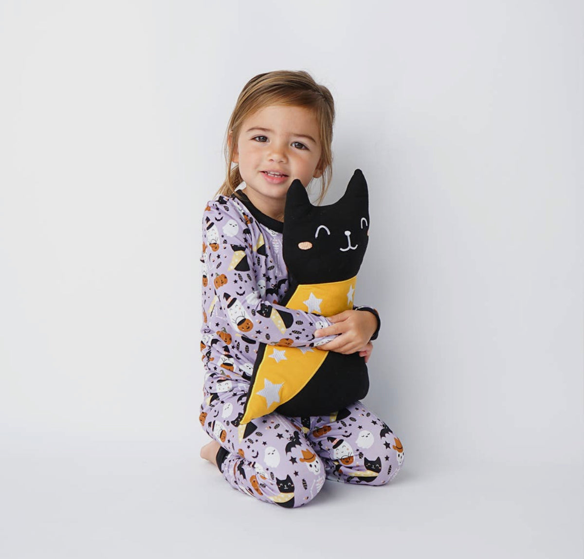 Lucy&#39;s Room Cat Halloween Bamboo Pillow