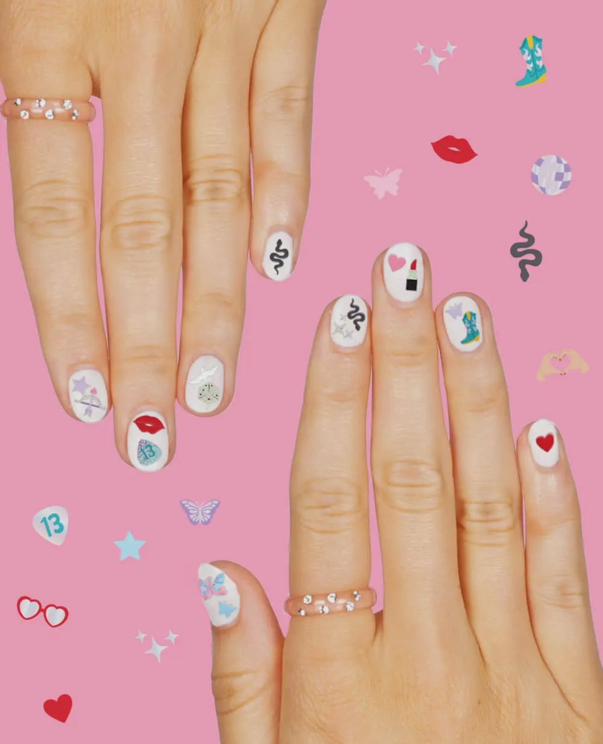 Eras Nail Sticker (544 stickers)