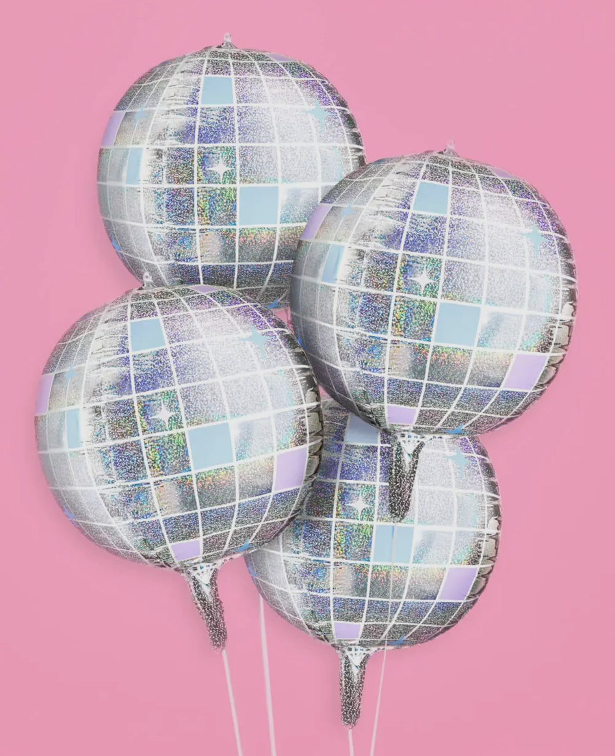 Iridescent Shimmer Disco Balloons