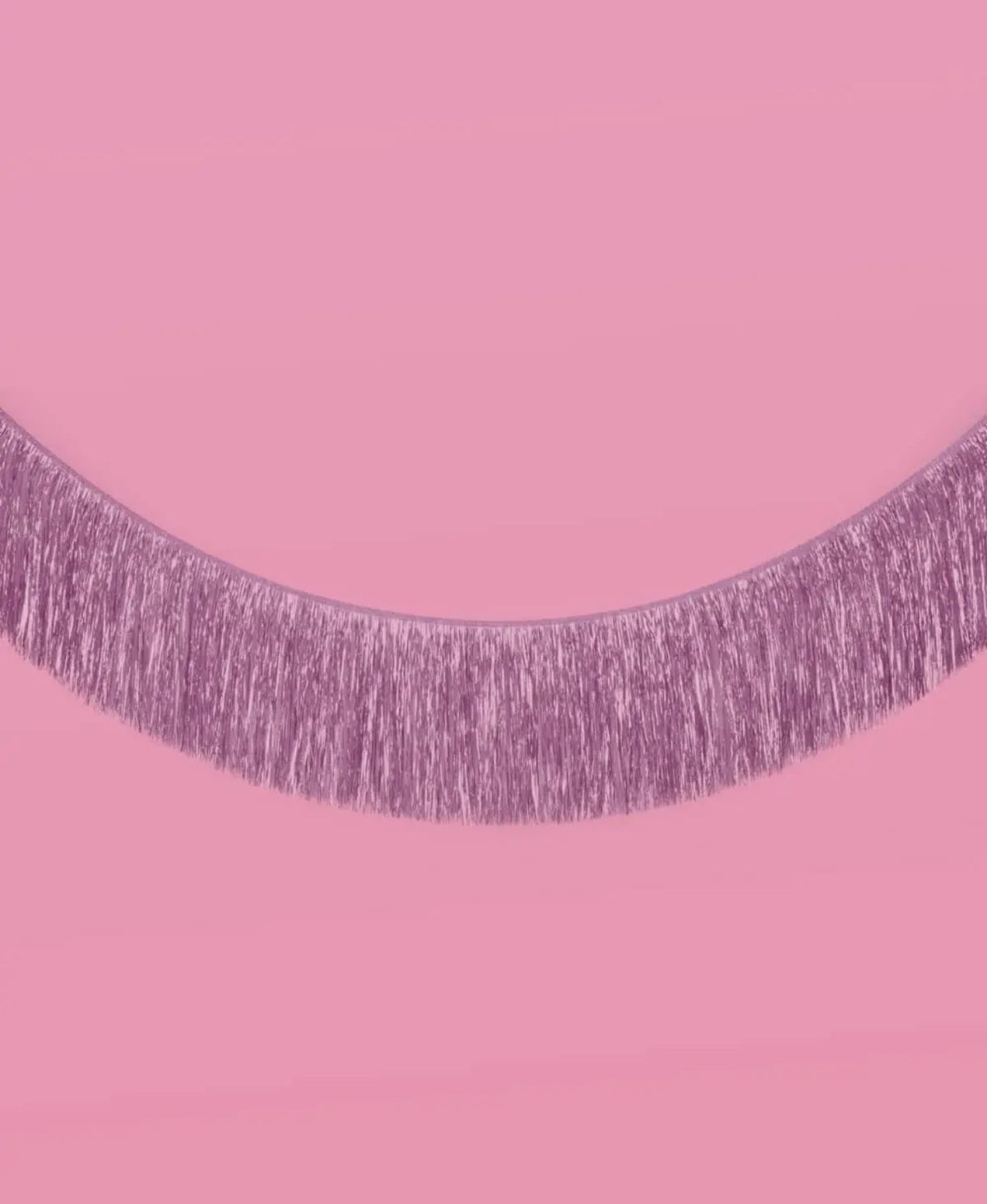 Lavender Fringe Foil Banner