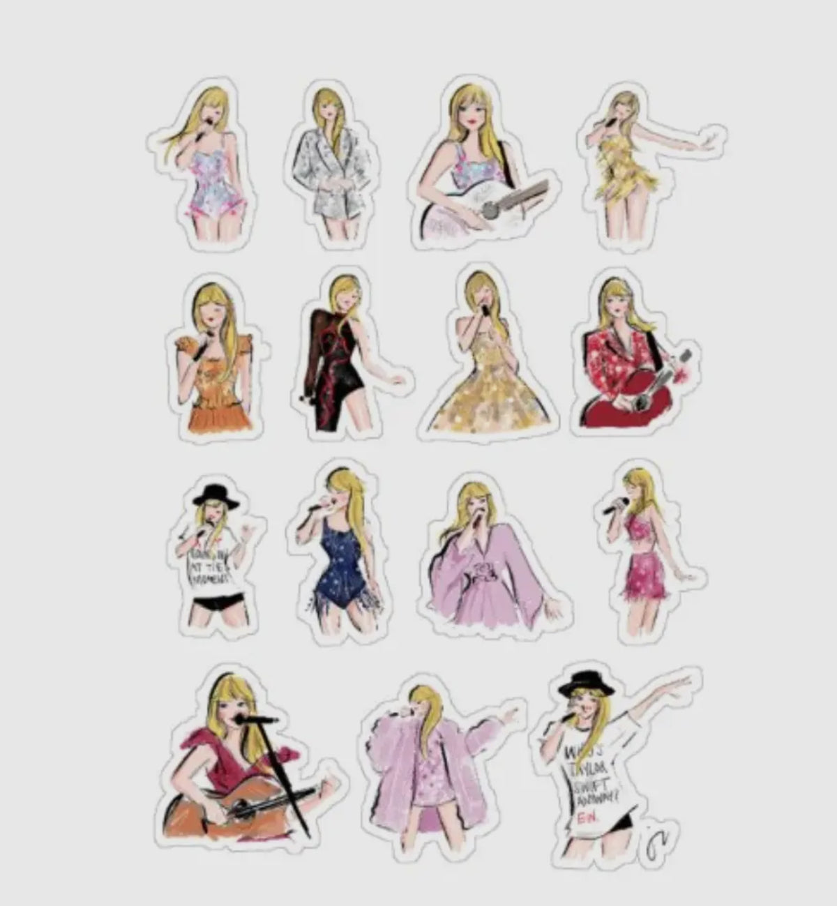 Eras Outfit Stickers