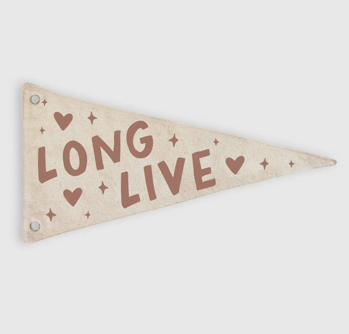 Long Live Canvas Pennant