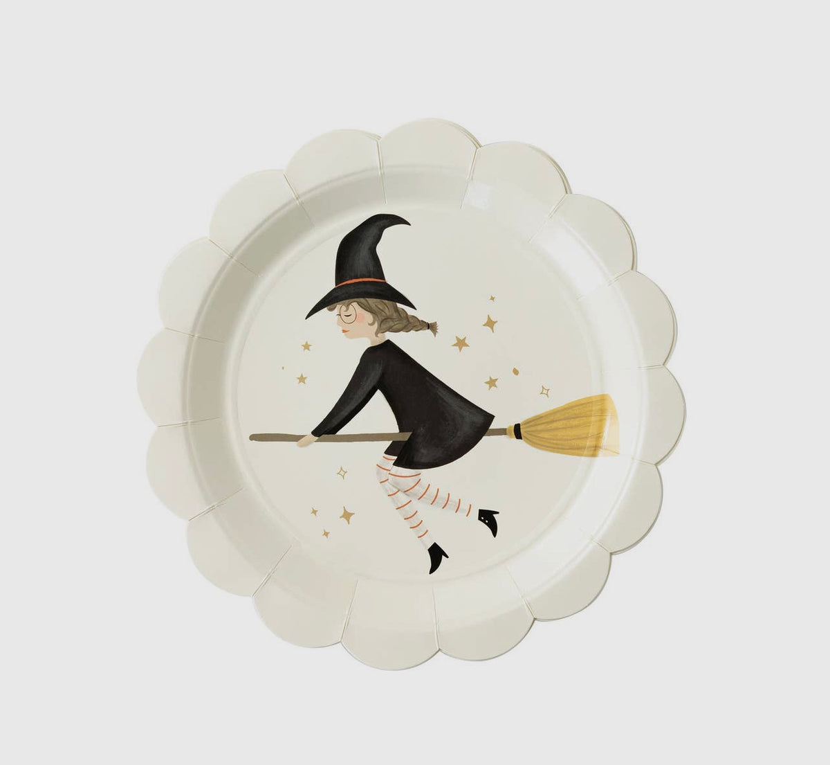 Witching Hour Witches Paper Plate Set