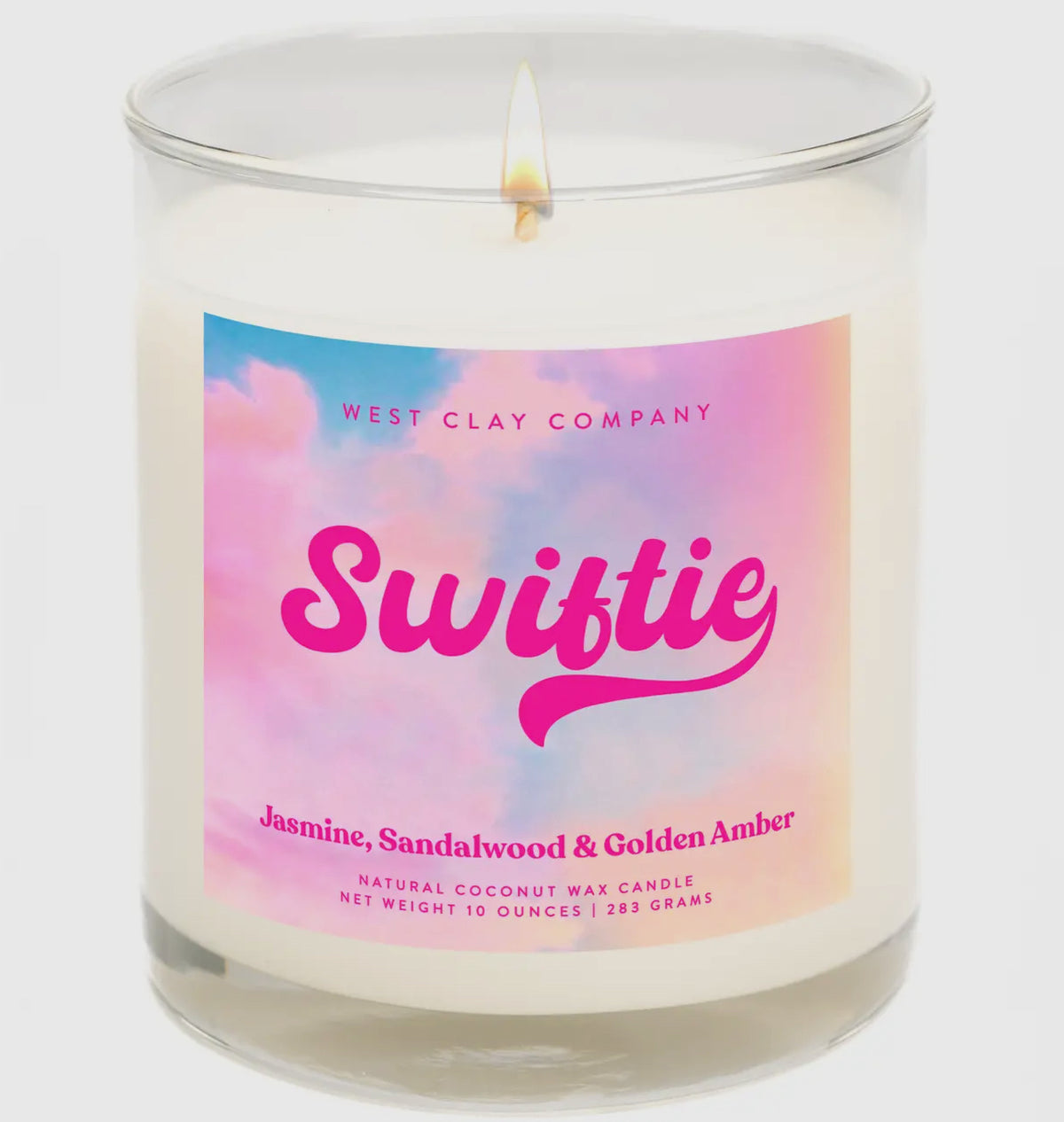 Swift Candle- Amber, Jasmine, Sandalwood