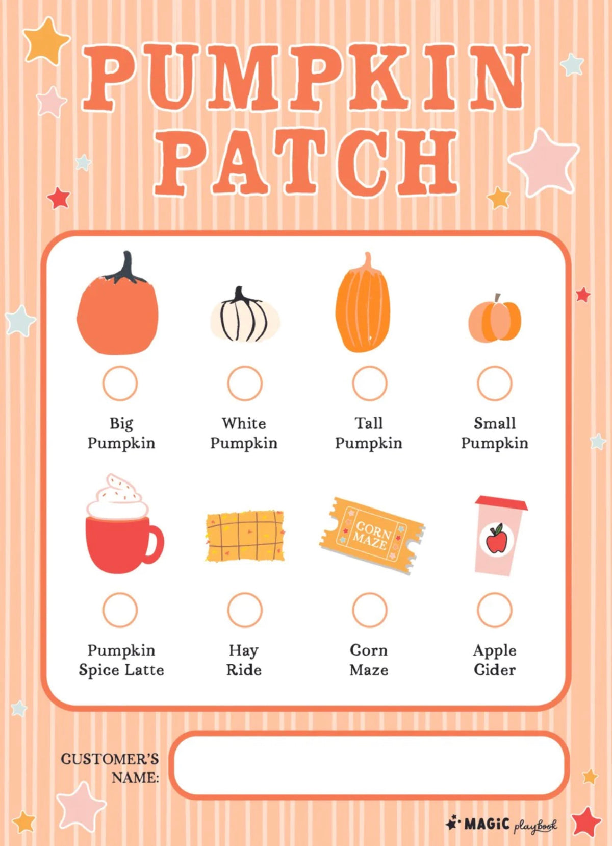 Pumpkin Patch Notepad