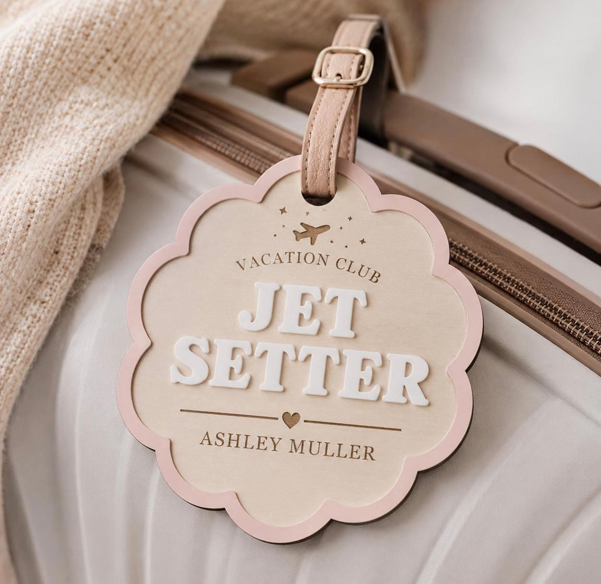 Jet Setter Luggage Tag
