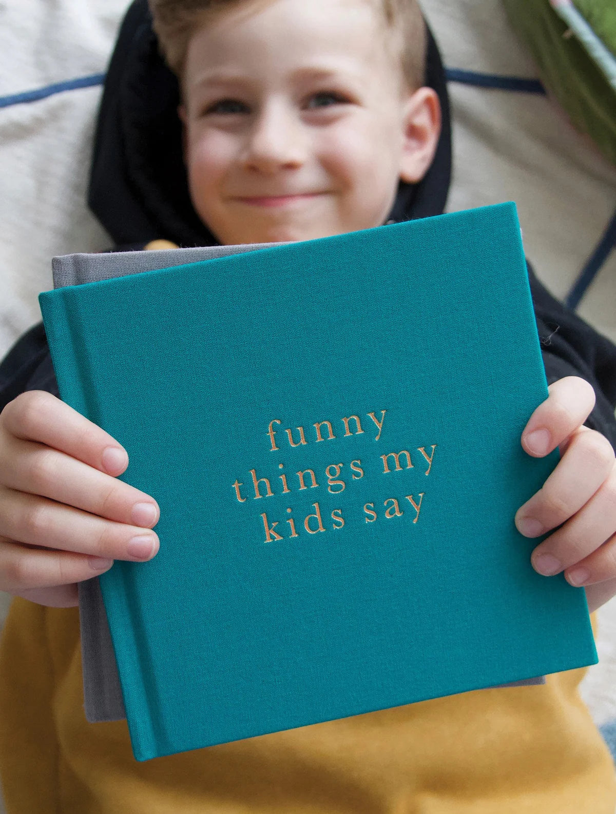 Funny Things My Kids Say Linen Keepsake Journal