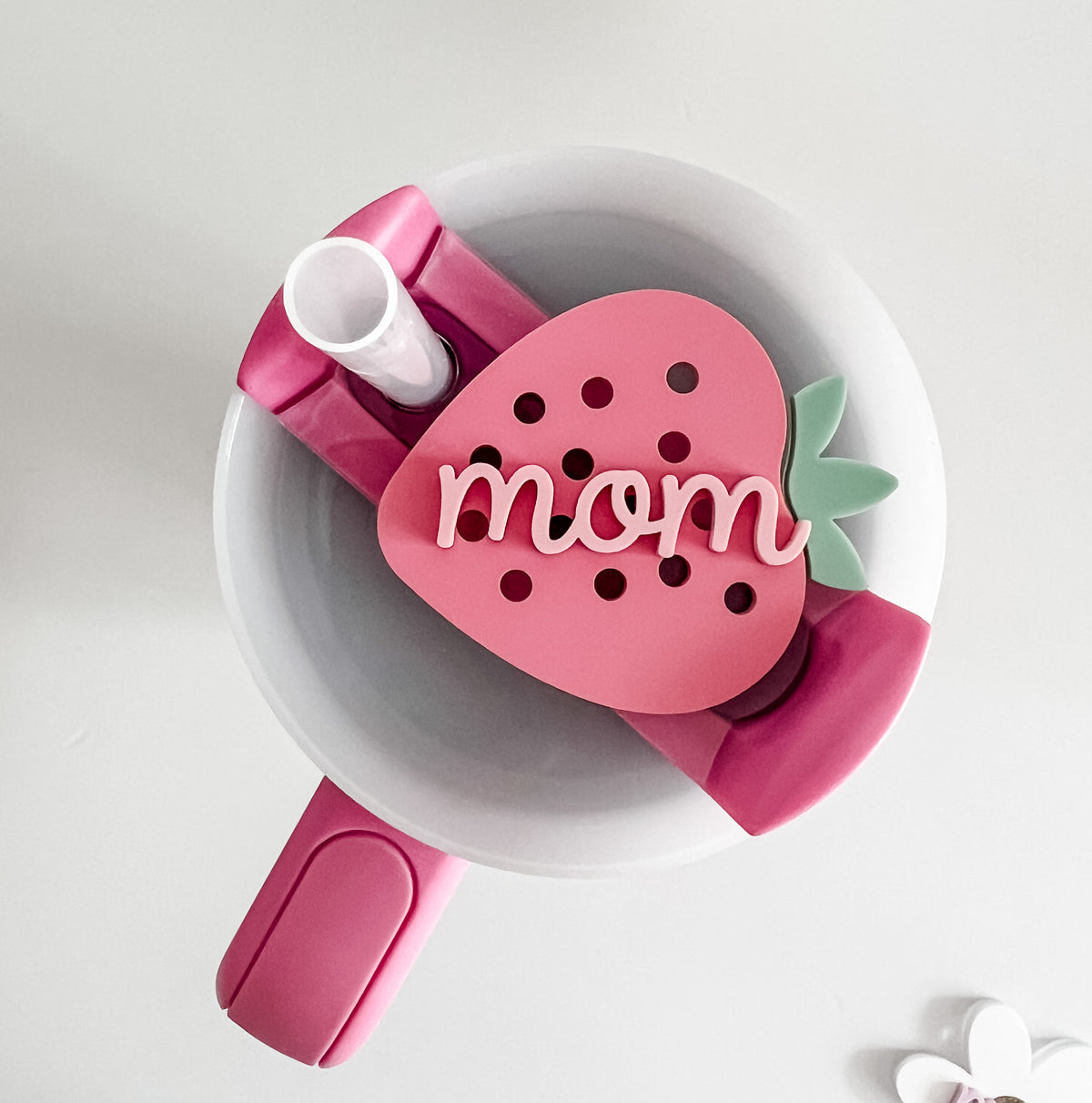 Tumbler Name Plate- Strawberry