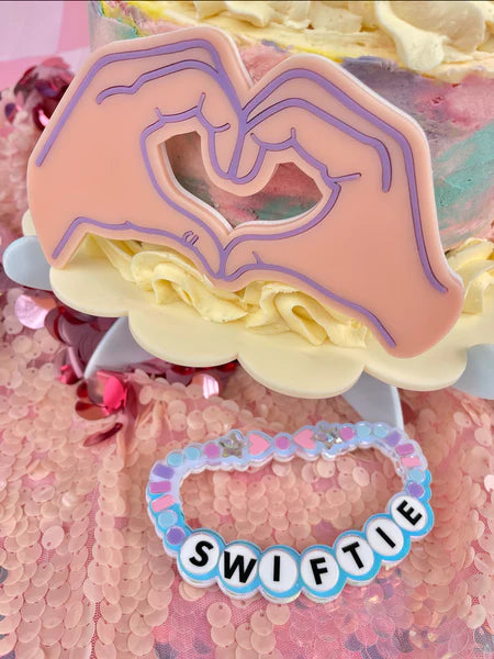 Swiftie Bracelet- Cake Topper