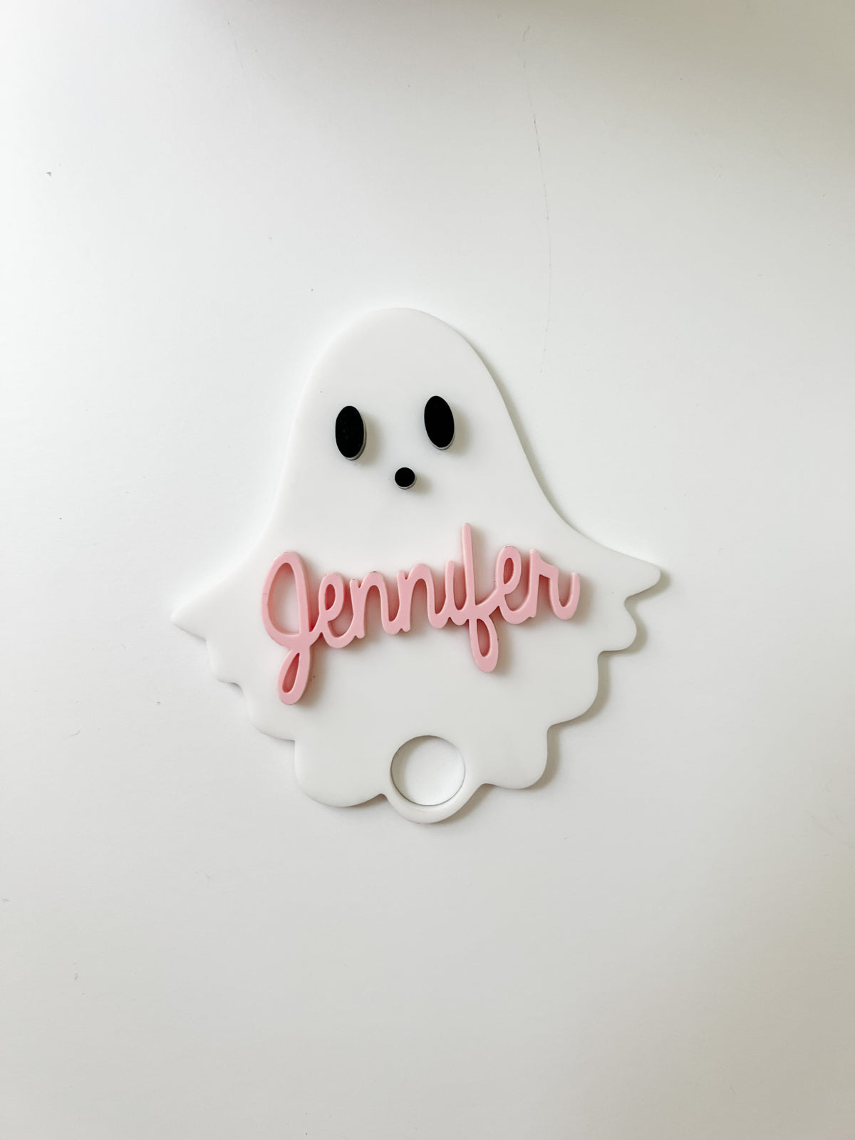 Tumbler Name Plate- Ghost