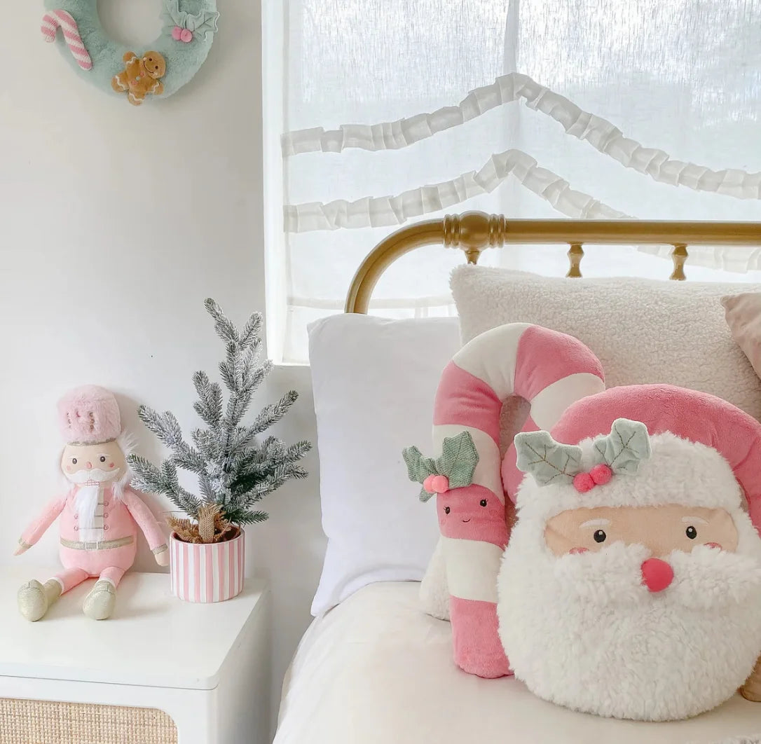 Pink Santa Plush