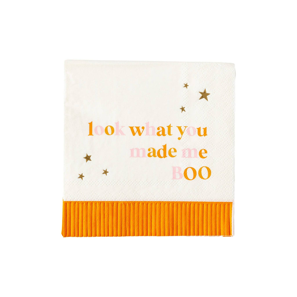 Made Me Boo Cocktail Napkin