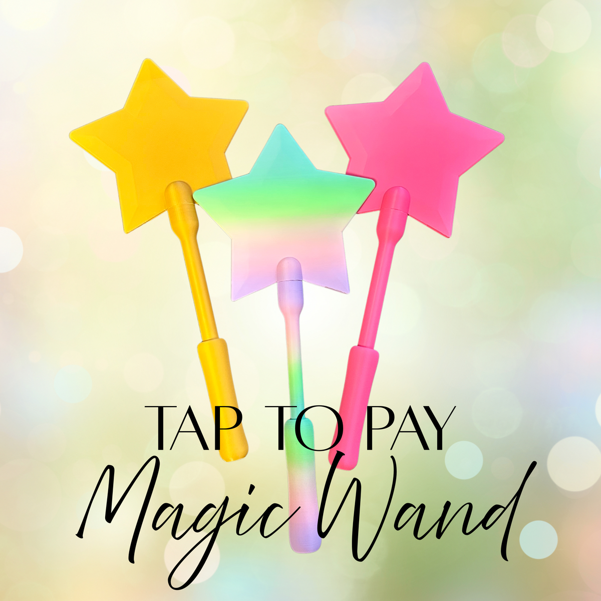 Tap to Pay Magic Star Wand -Credit Card Holder