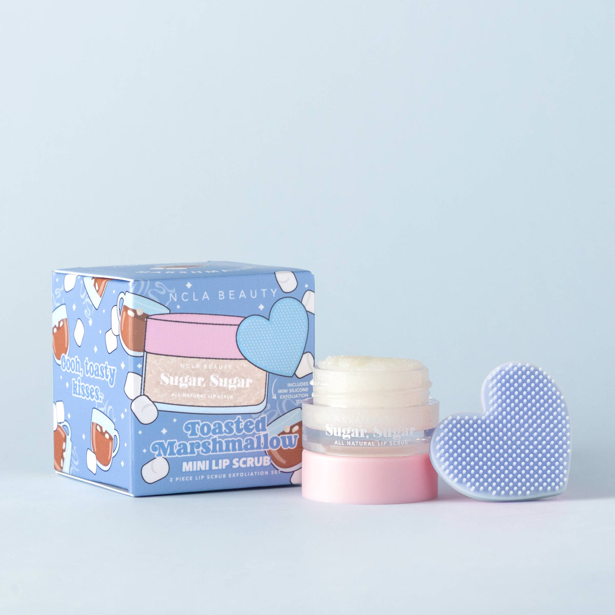 Ornament Mini - Toasted Marshmallow Lip Scrub + Scrubber